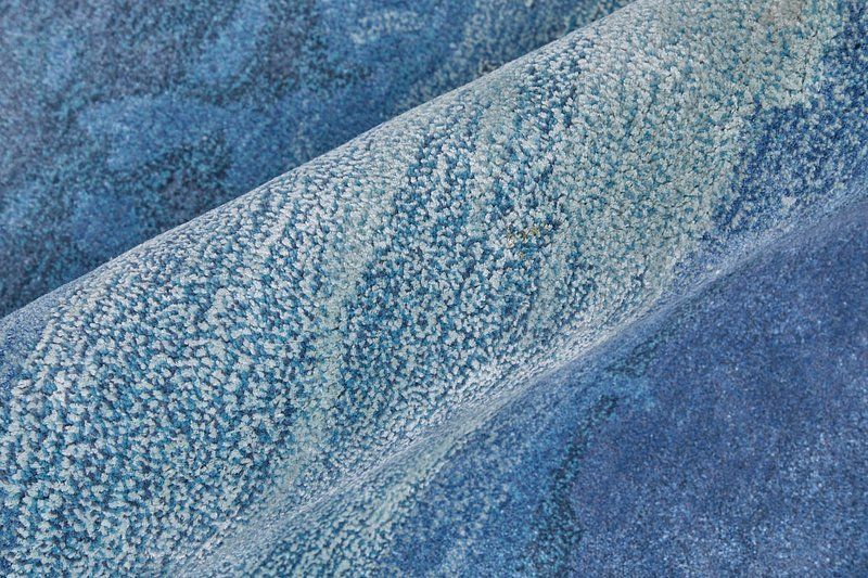 ANYA Collection - 8921F Blue/Ivory