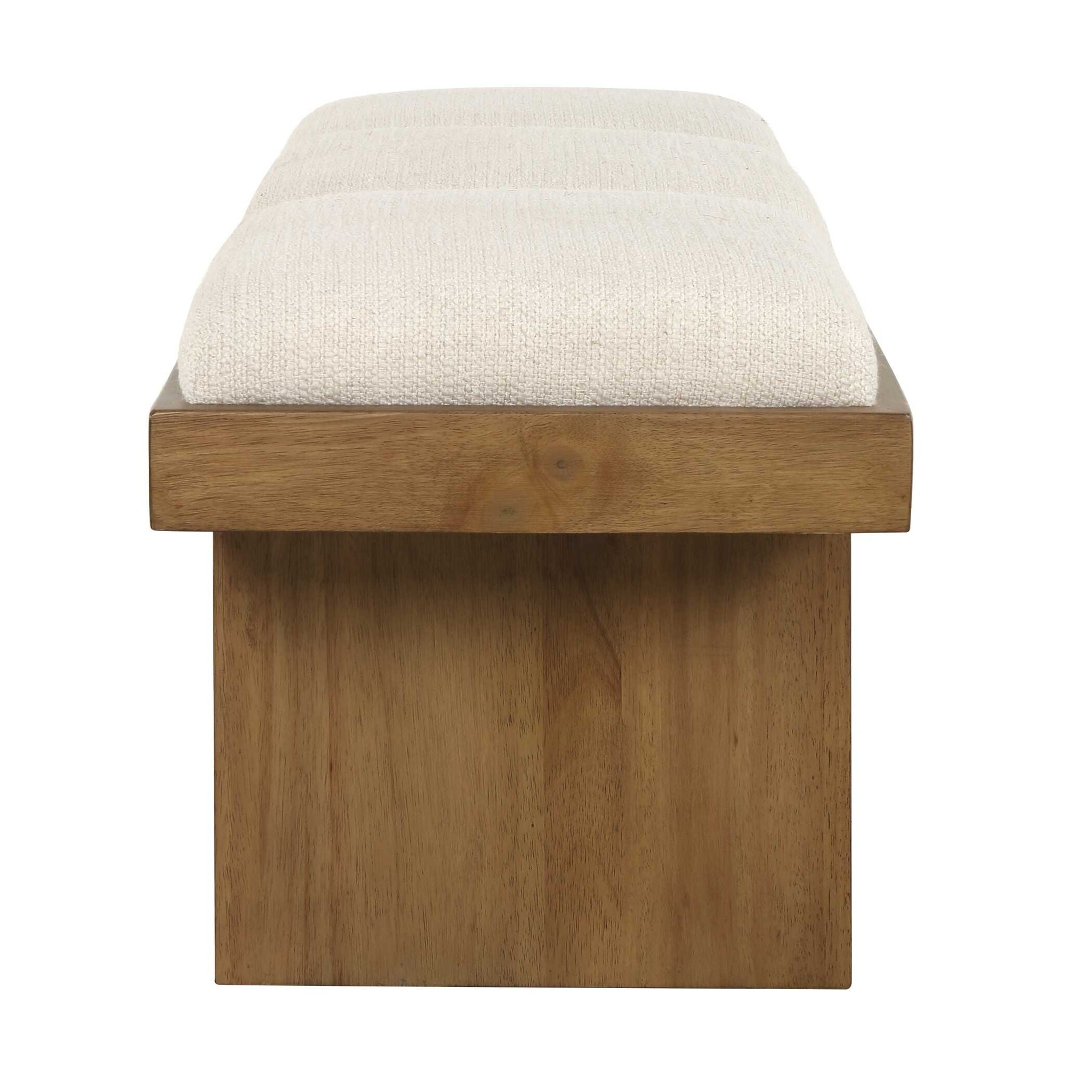 Haden - Upholstery Bench - White