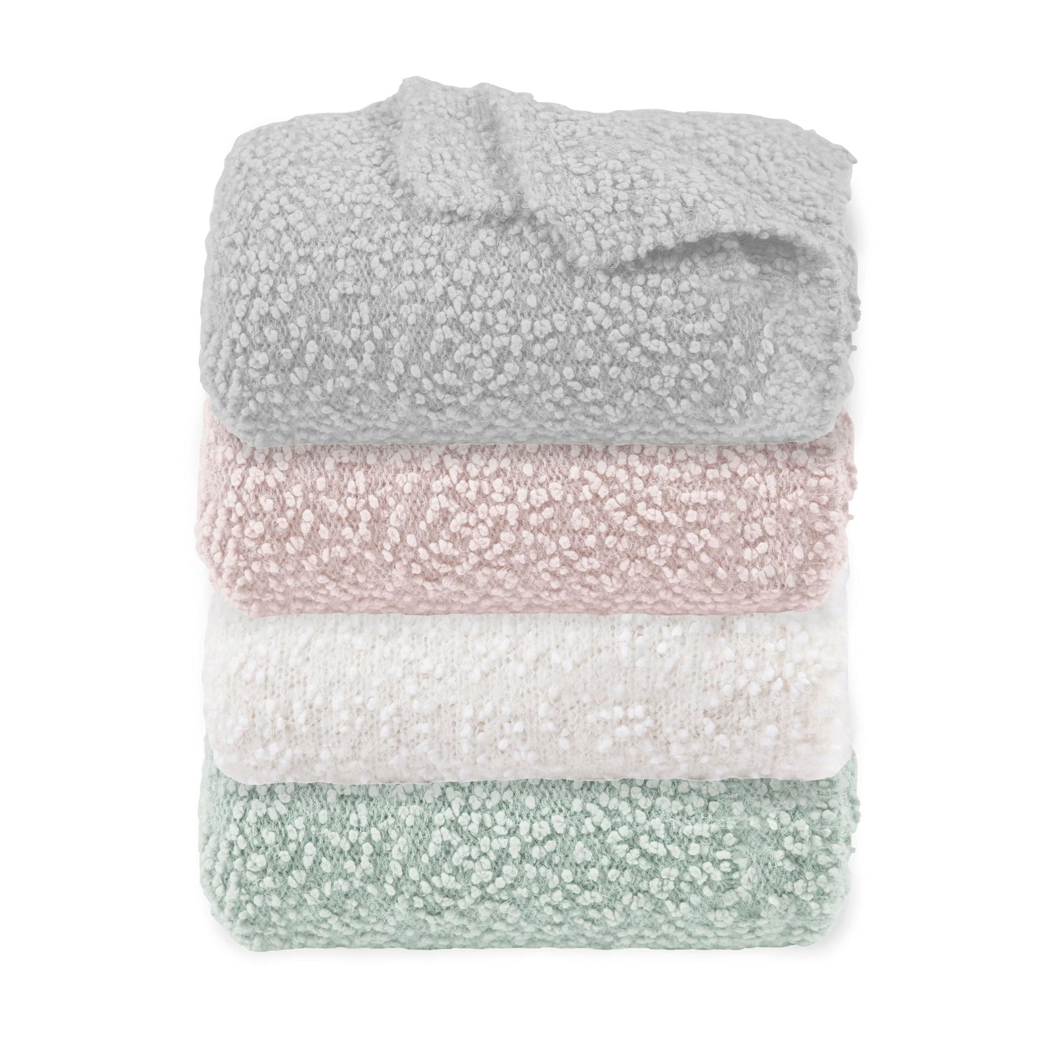 Pebble Creek - Super Soft Throw Blanket - Gray