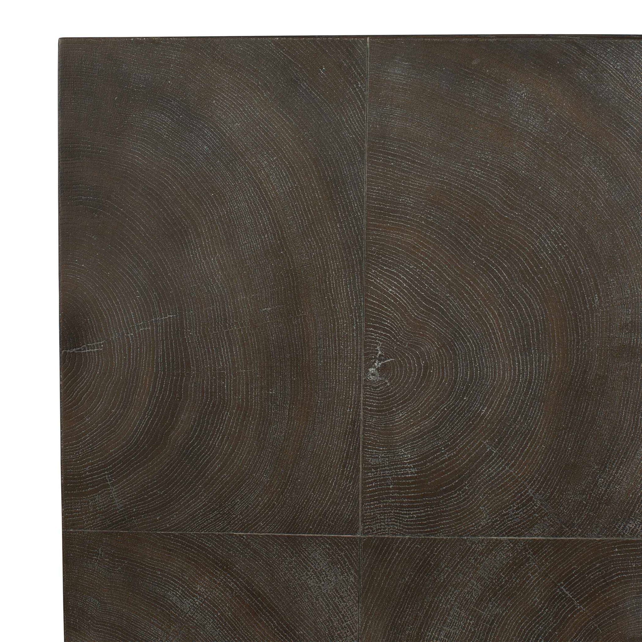 Phineas - 3 Door Modern Cabinet - Woodtone