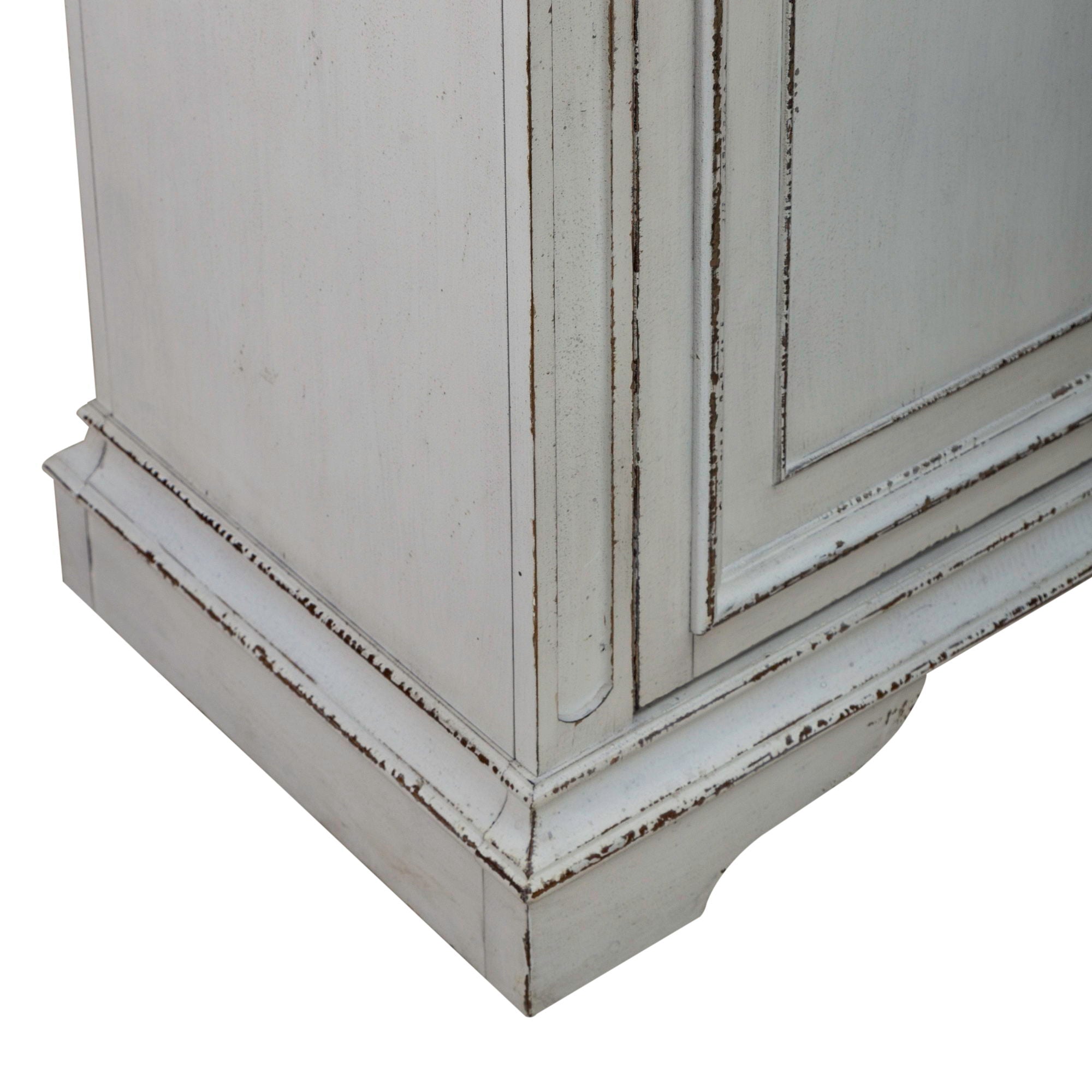Magnolia Manor - Bar Cart - Antique White