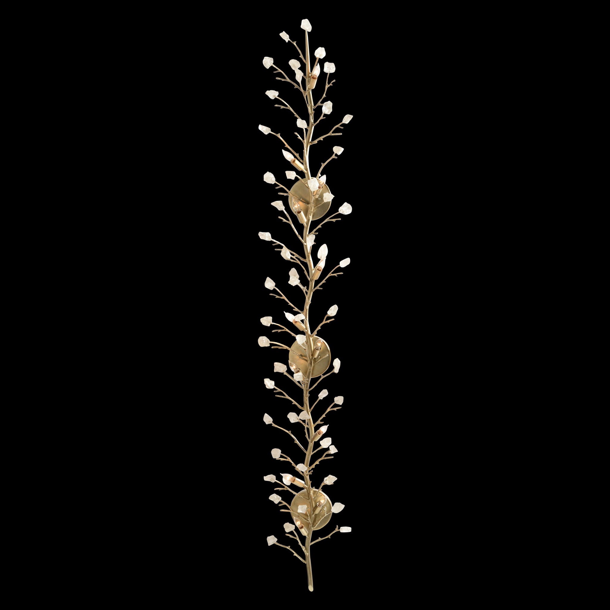 Quartz Twelve-Light Wall Sconce