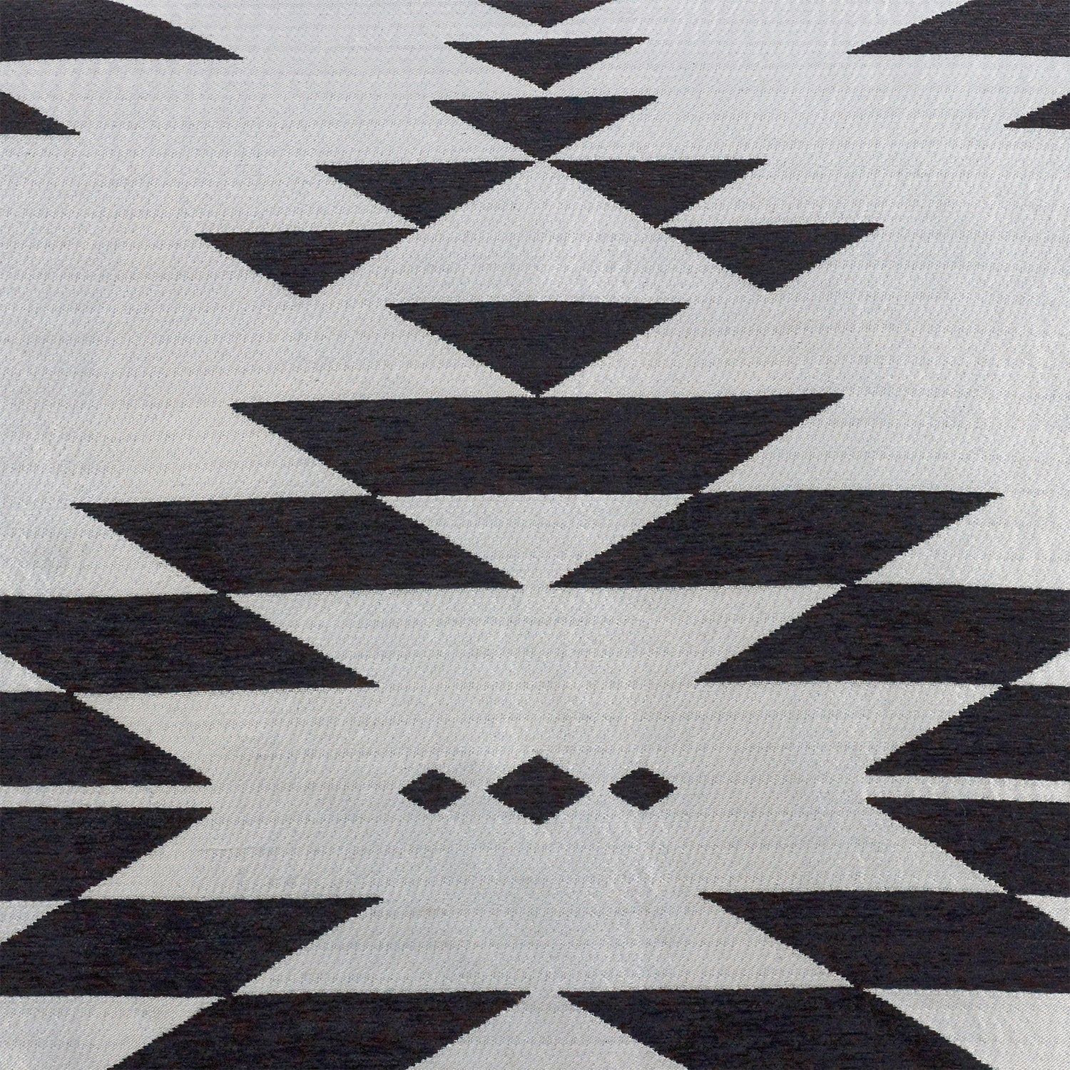 Amelia - Queen Aztec Comforter Set (Set of 3) - Black / White