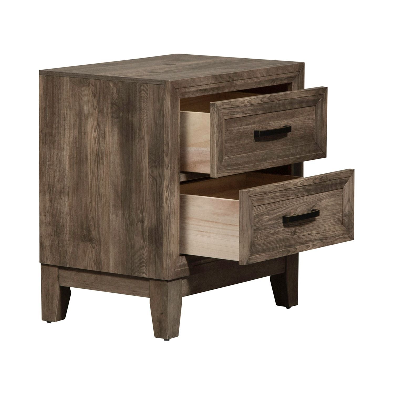 Ridgecrest - 2 Drawer Nightstand - Cobblestone