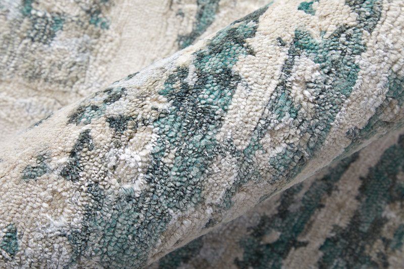 MONTECITO Collection - 69E9F Ivory/Green