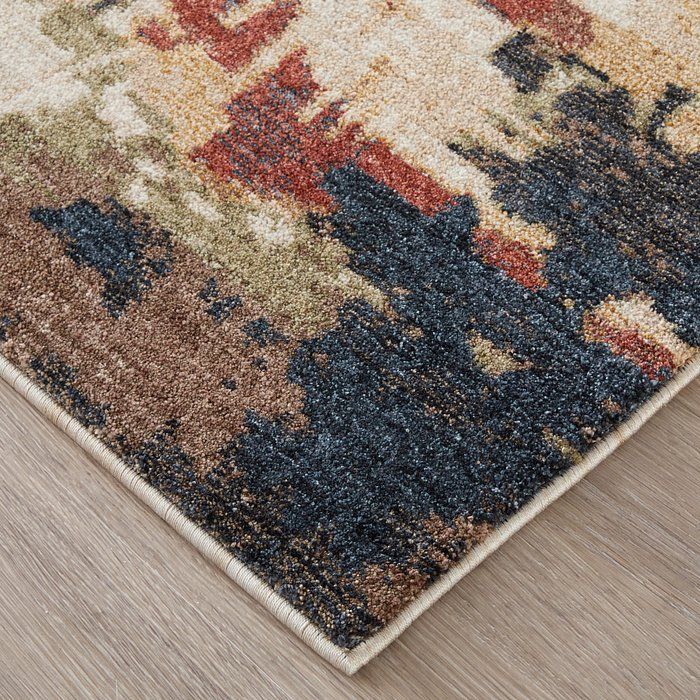 PEARSON Collection - 39SQF Dark Blue / Rust