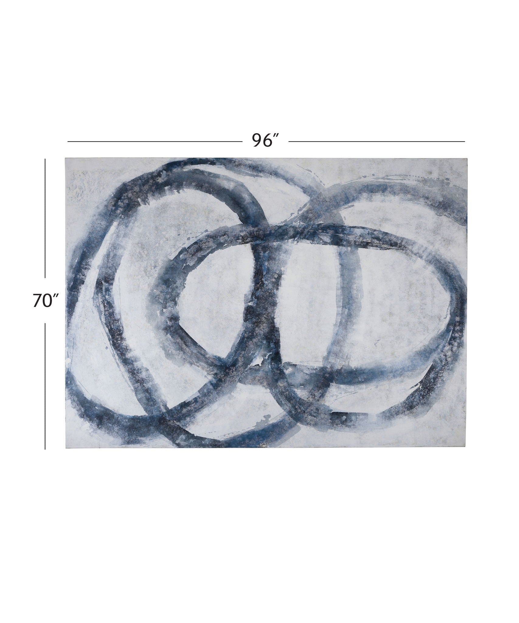 Altarium Canvas Art - White / Blue