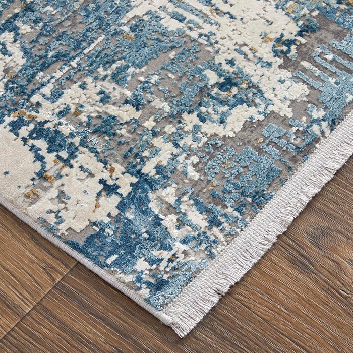 CADIZ Collection - 3891F Blue/Ivory