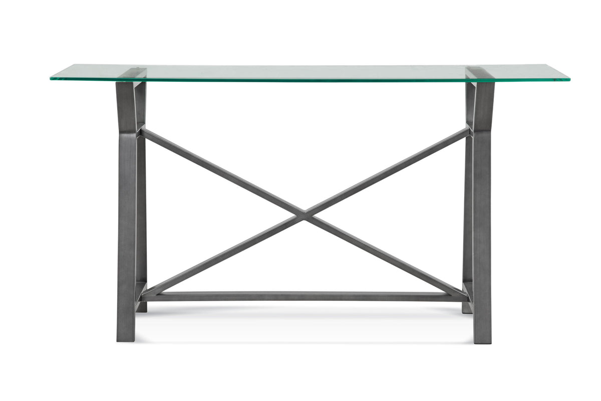 Ross - Console Table Top - Clear