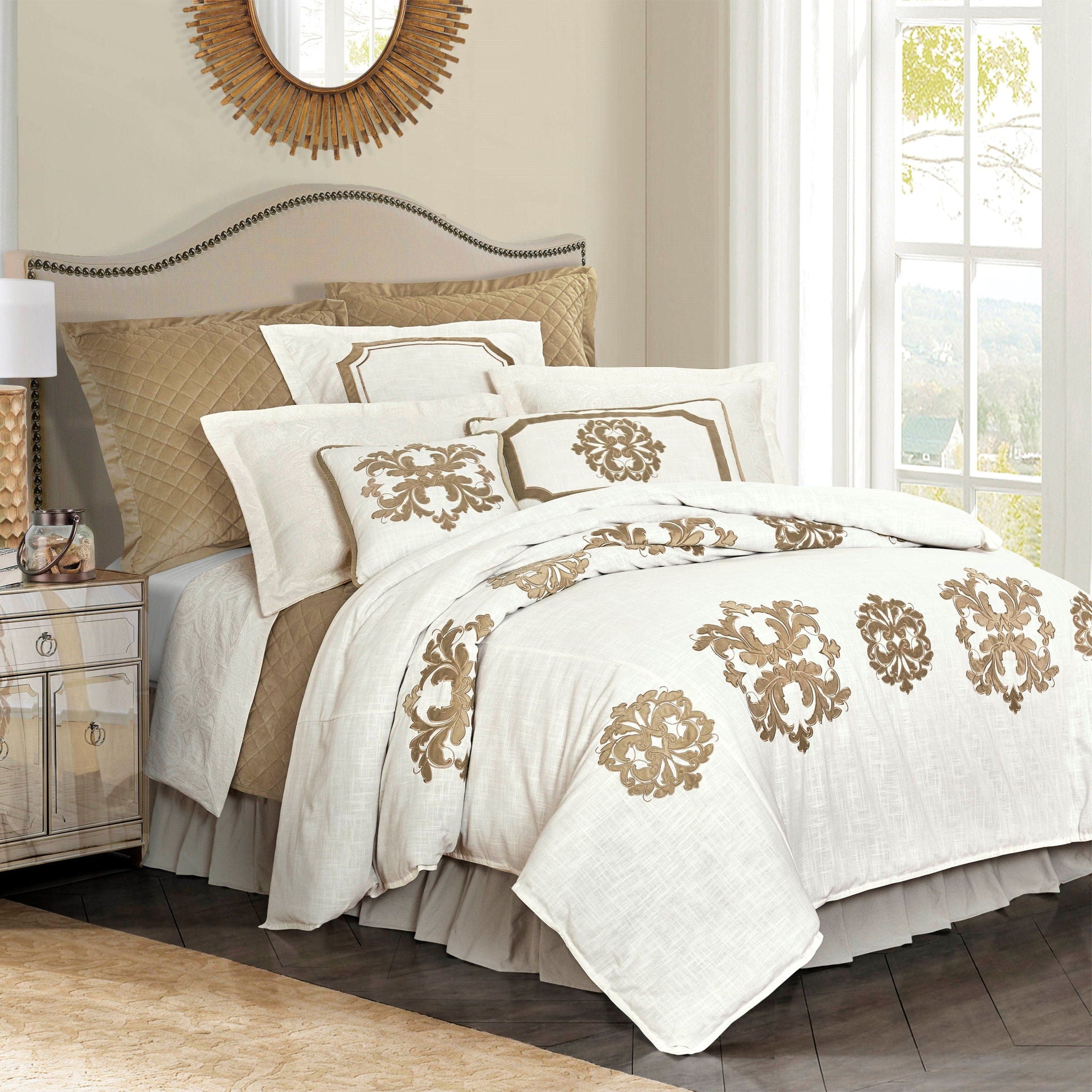 Madison - Queen Linen Duvet Cover - Oatmeal