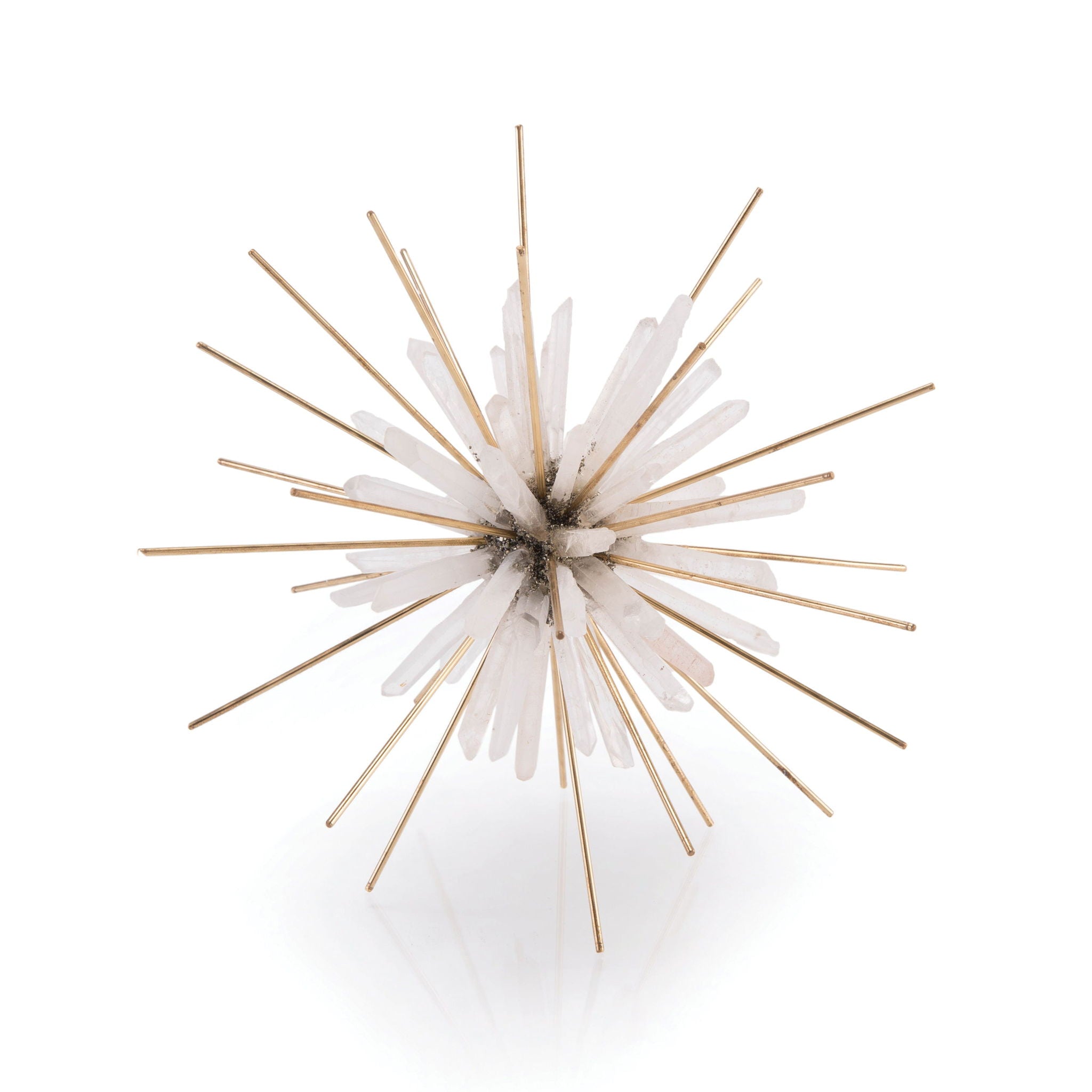 Quartz and Brass Starburst