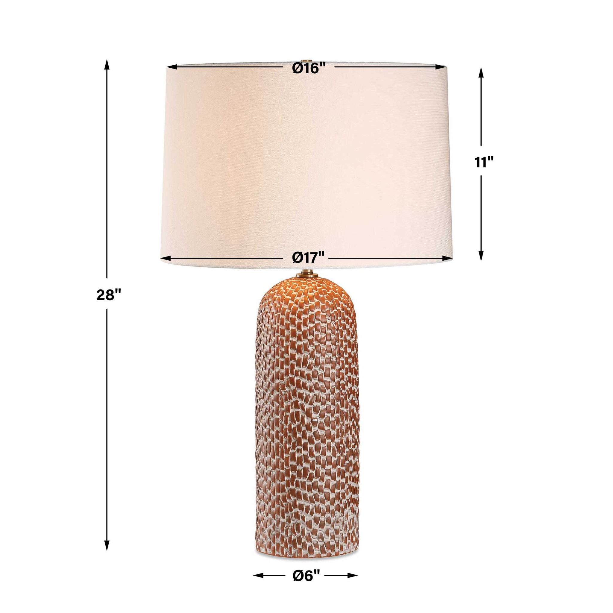 Maclura - Brown Table Lamp - Light Brown