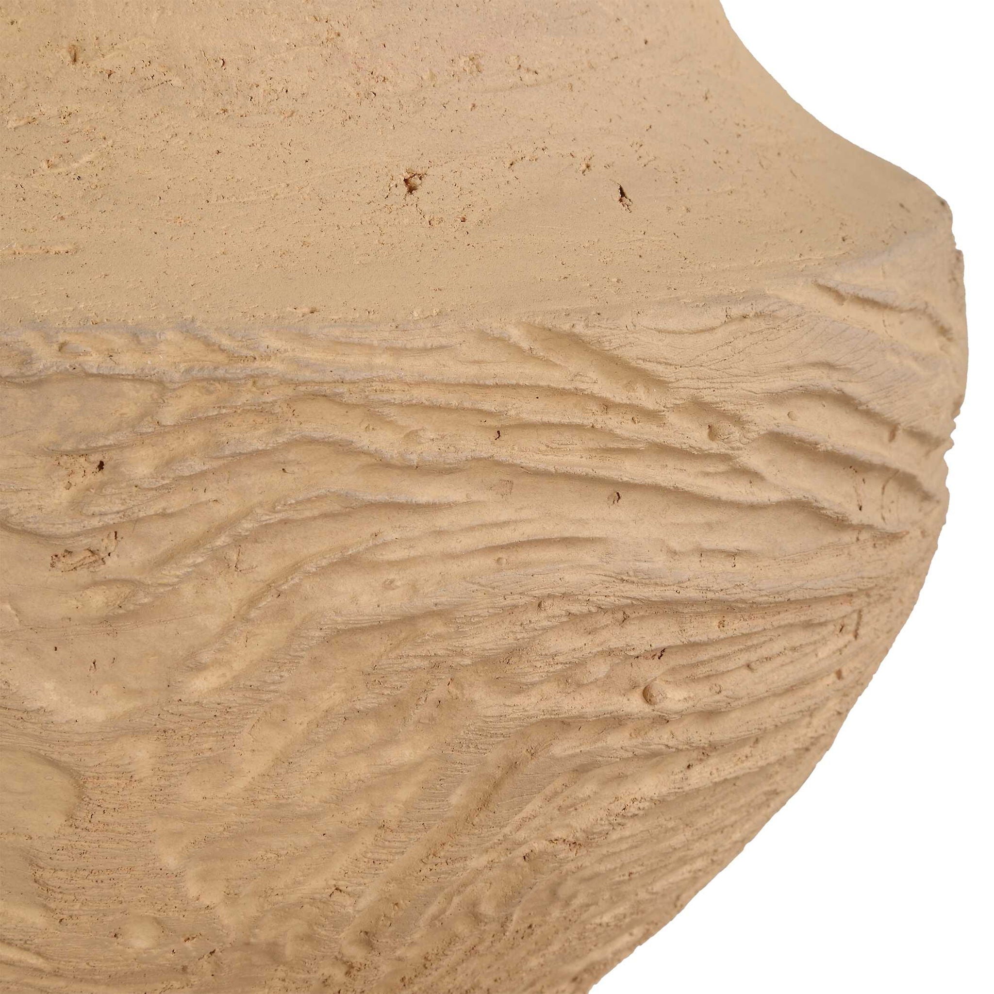Sandstone Flow - Terracotta Vase