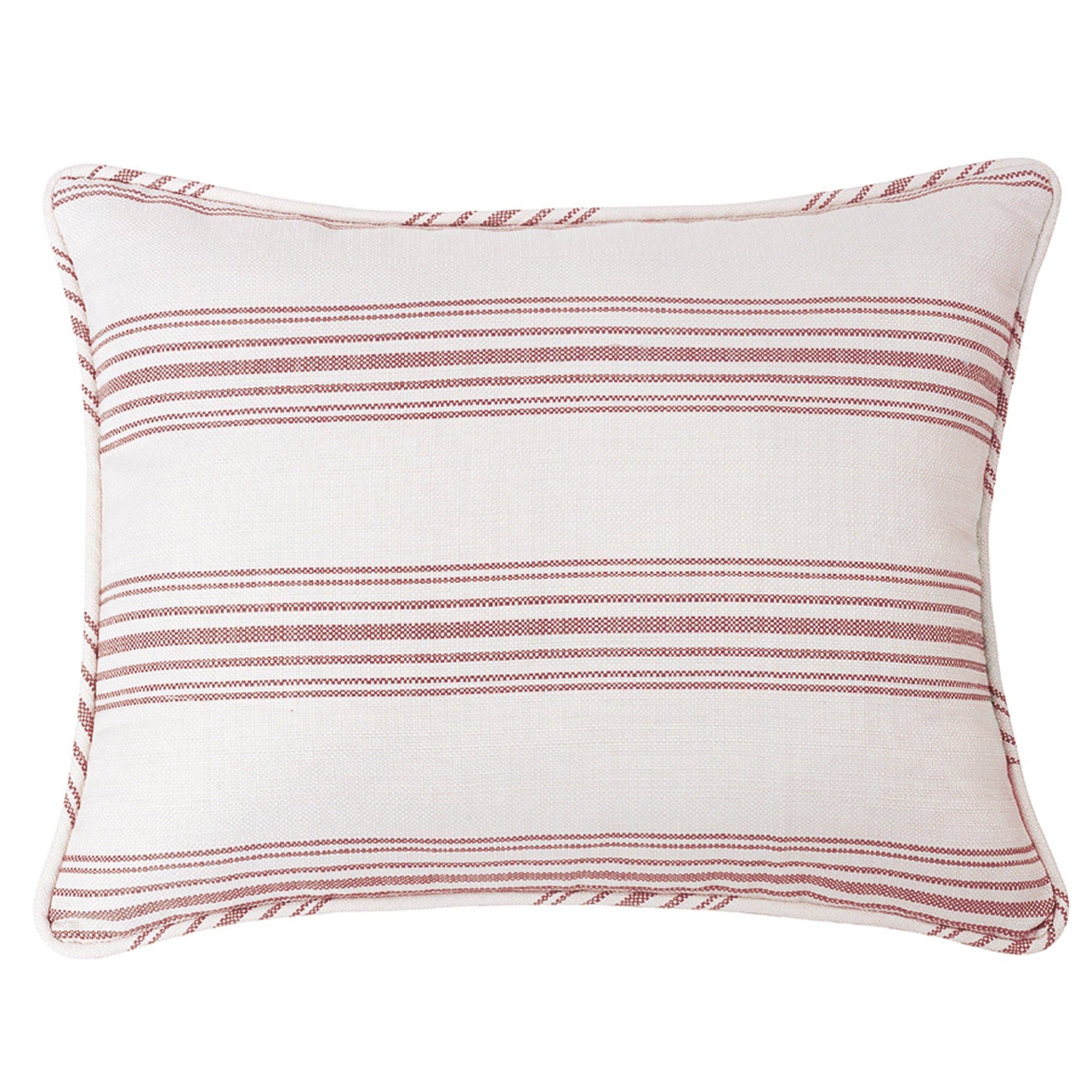 Prescott - Stripe Pillow Sham (Set of 2) - Red