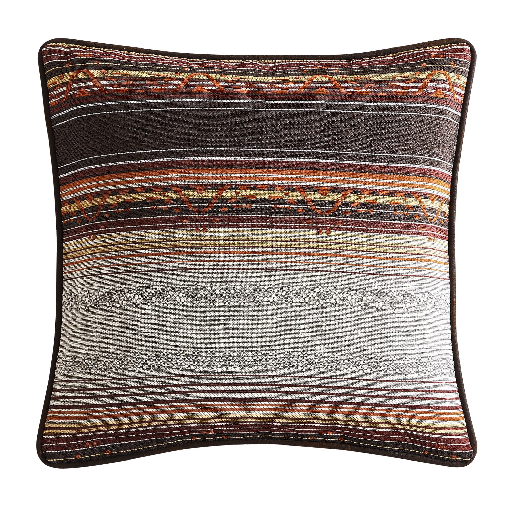 Estes - Chenille Reversible Euro Sham - Copper