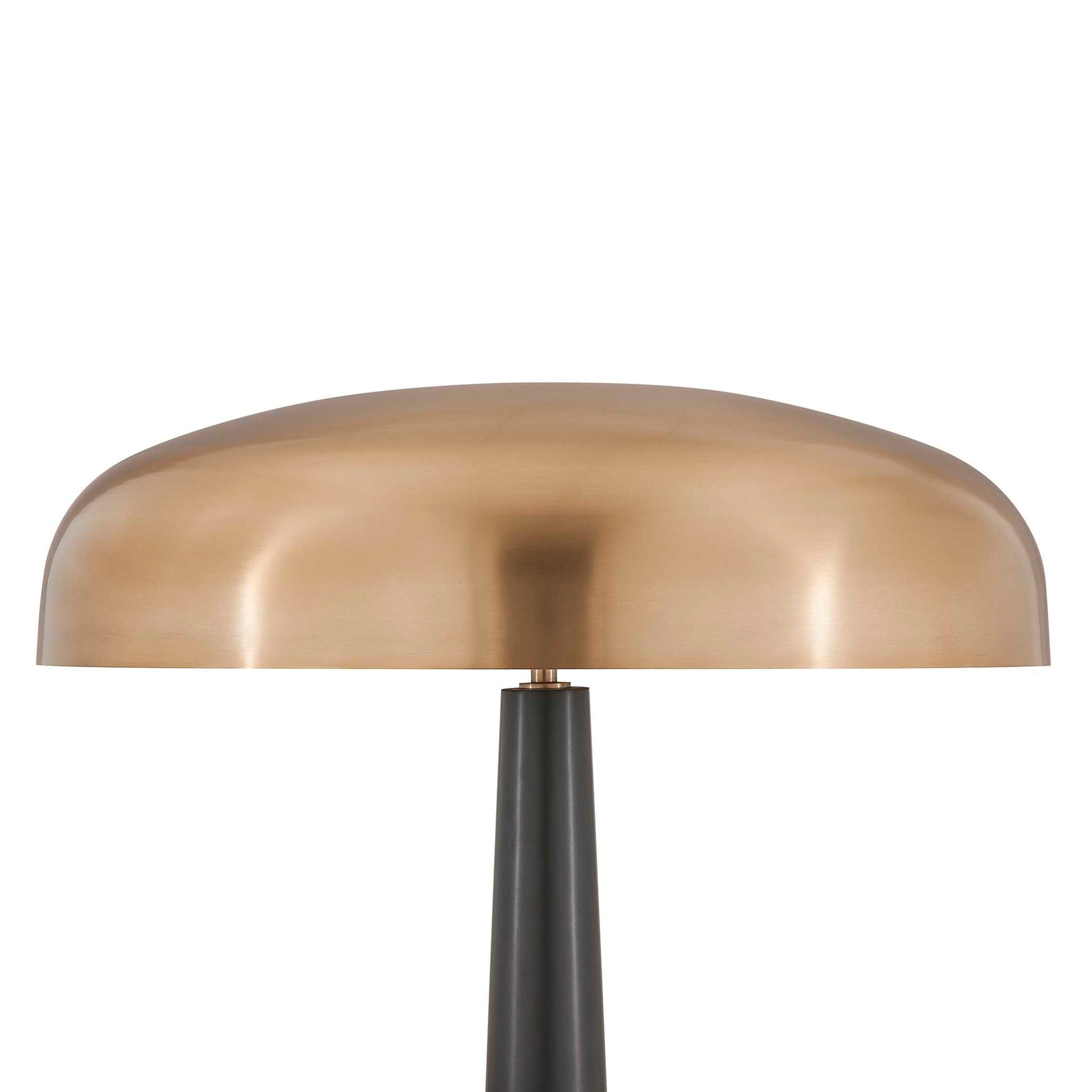 Davis - Floor Lamp - Black,Brass,Gold