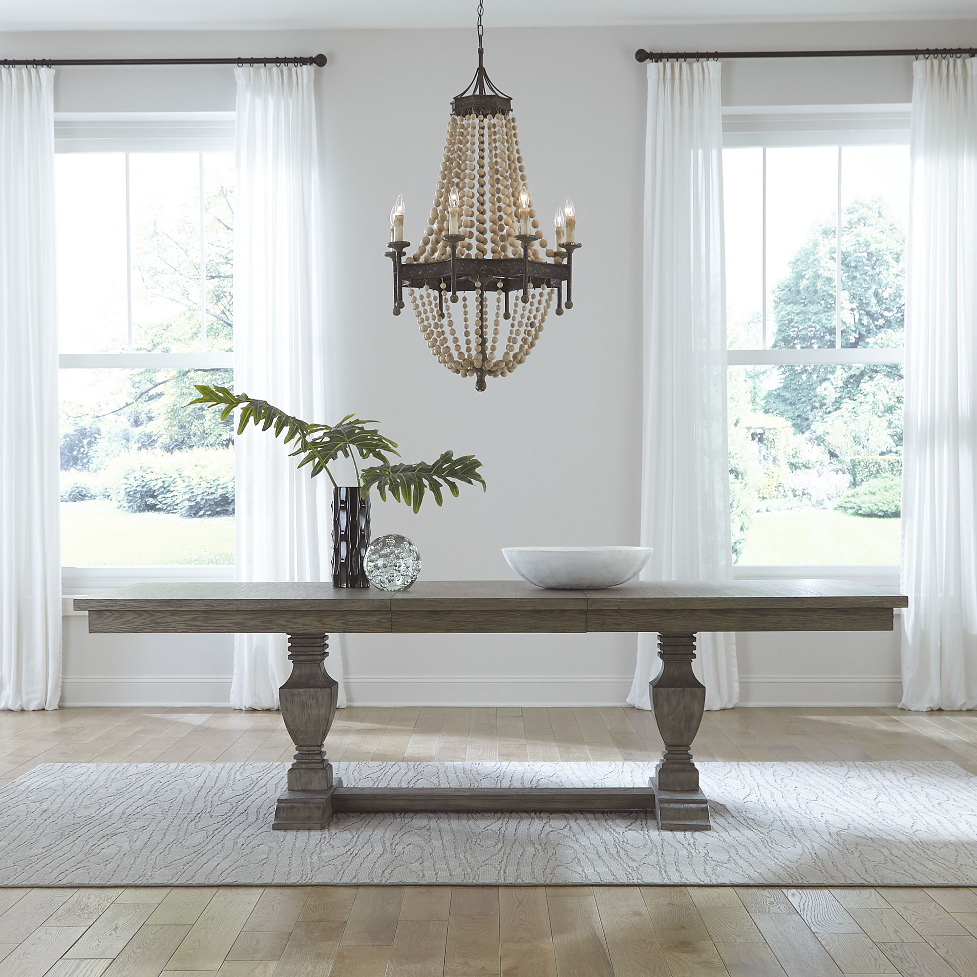 Westfield - Trestle Table - Havana Brown