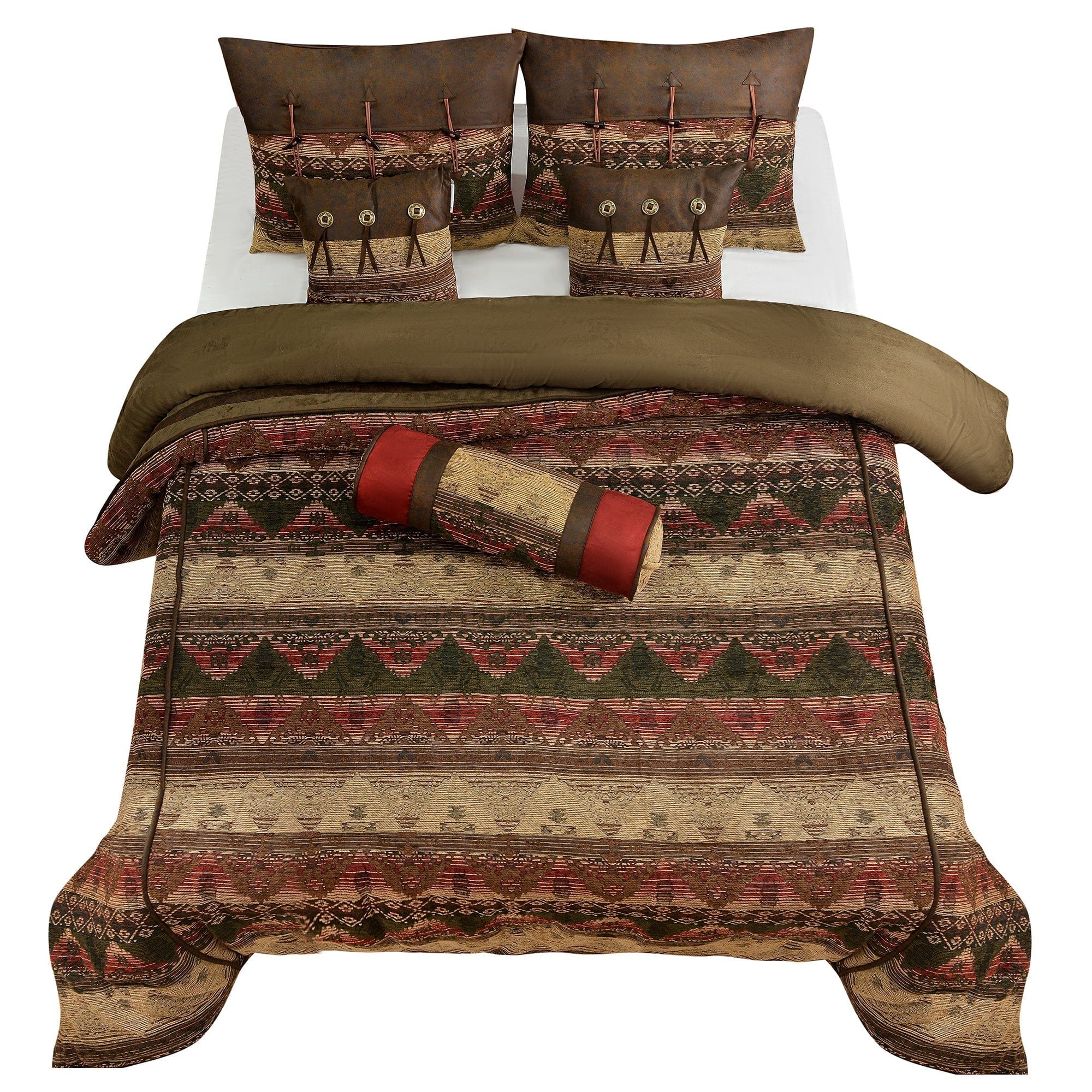 Sierra - Full Comforter Set (Set of 7) - Multi Color