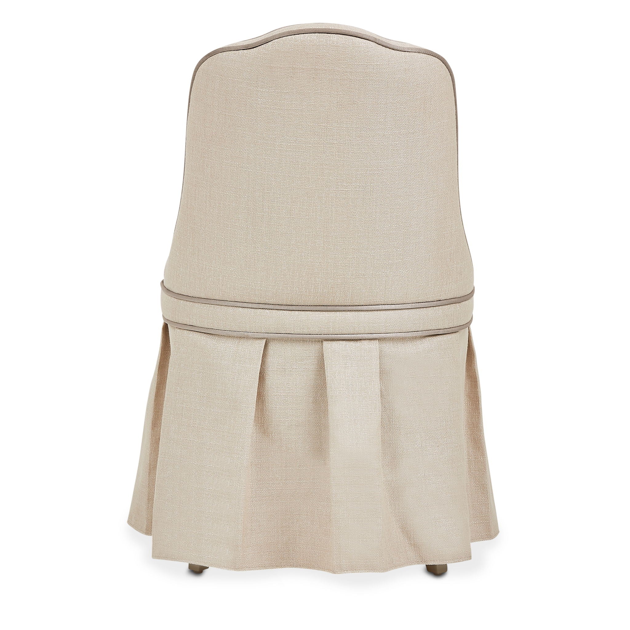 Villa Cherie - Tufted Vanity Chair - Frosted Pearl