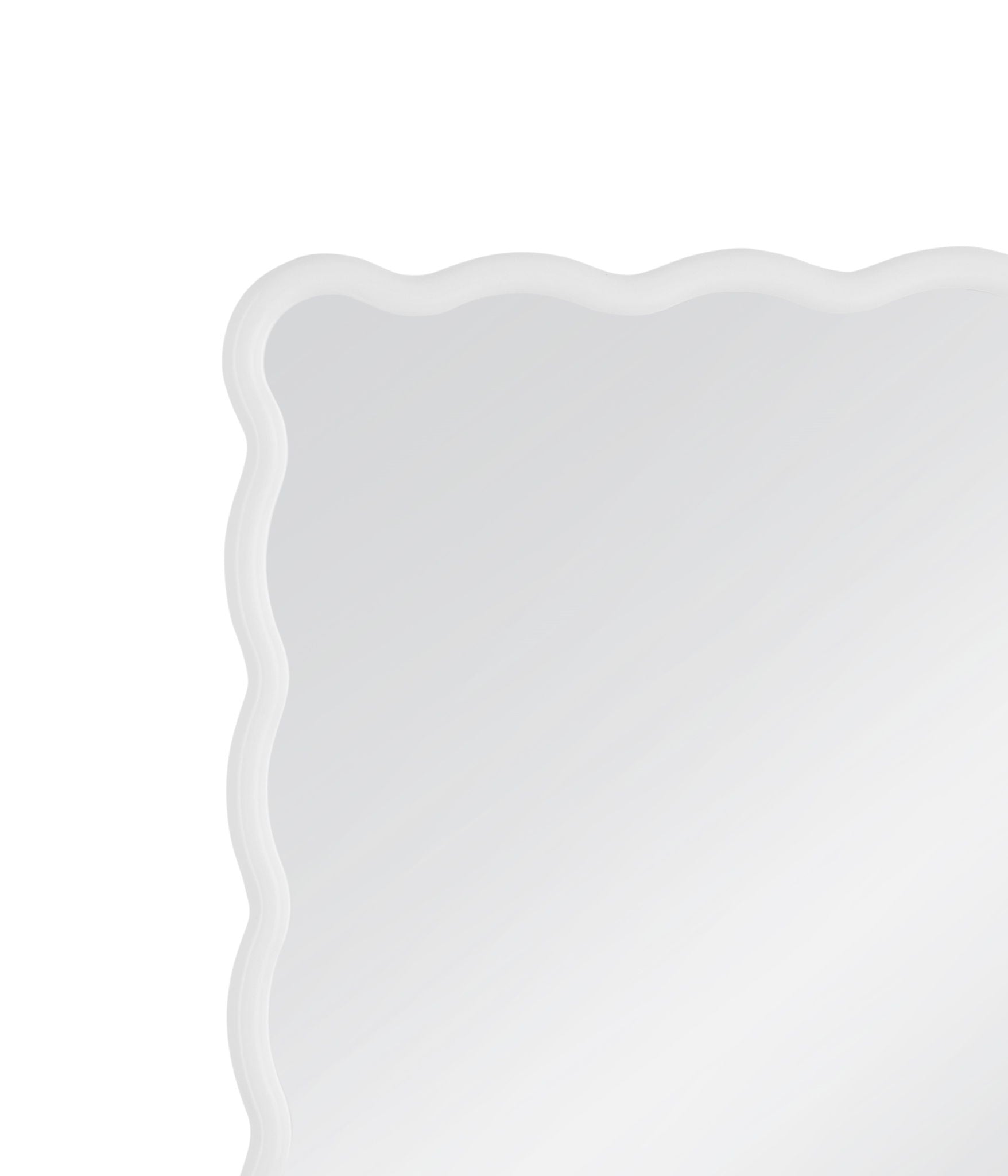 Bryony - Rectangle Wall Mirror - White