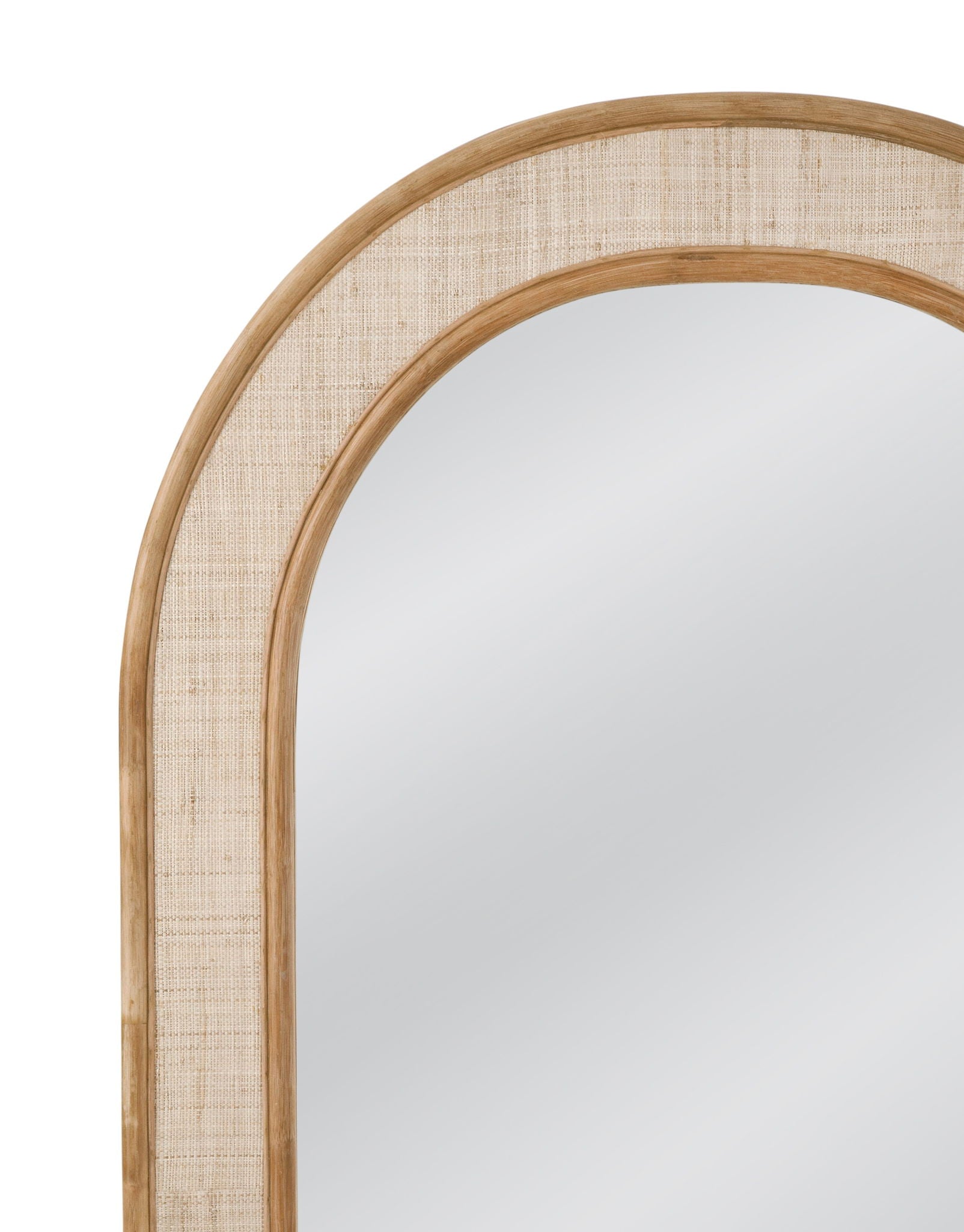 Anna - Floor Mirror - Light Brown