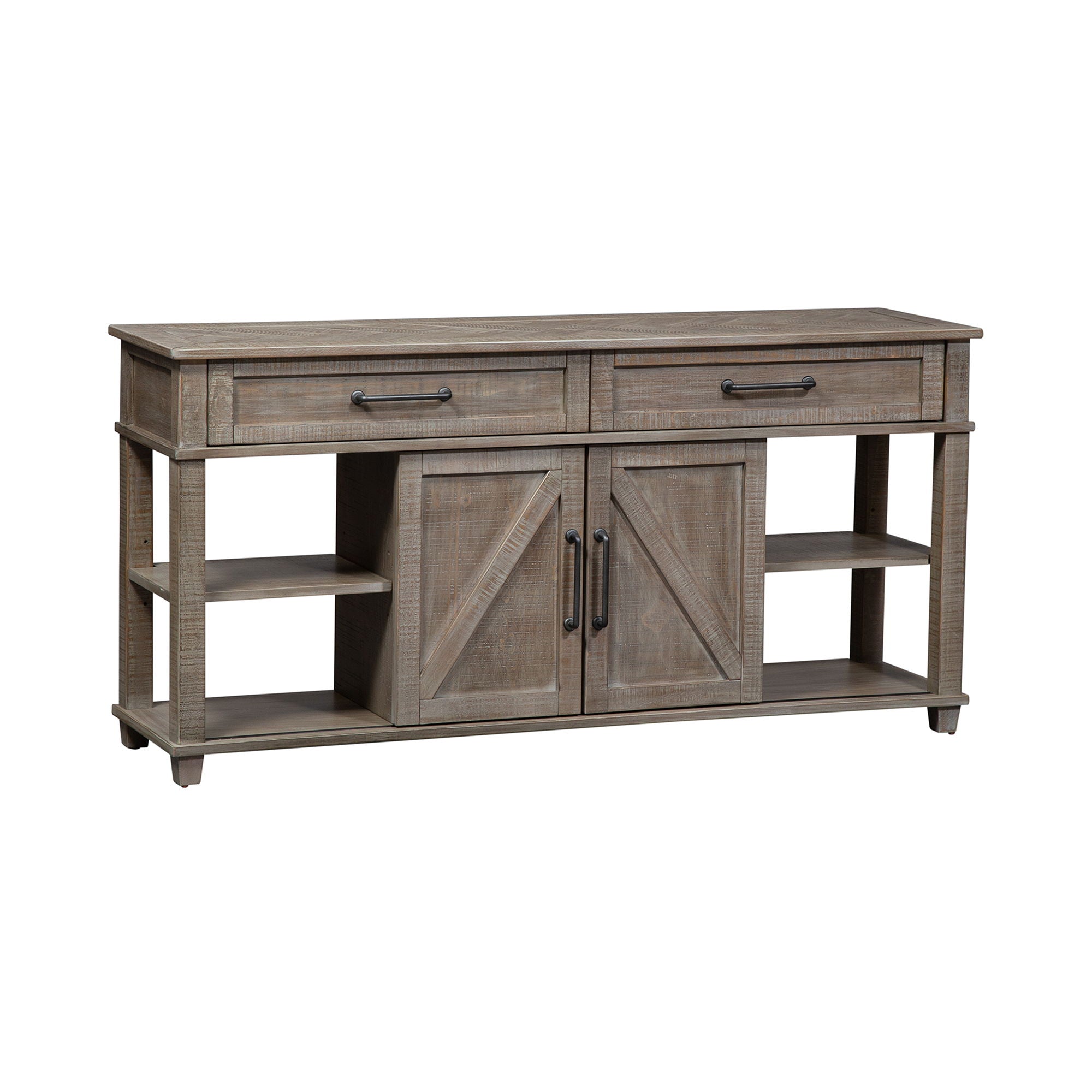 Parkland Falls - Sofa Table - Weathered Taupe