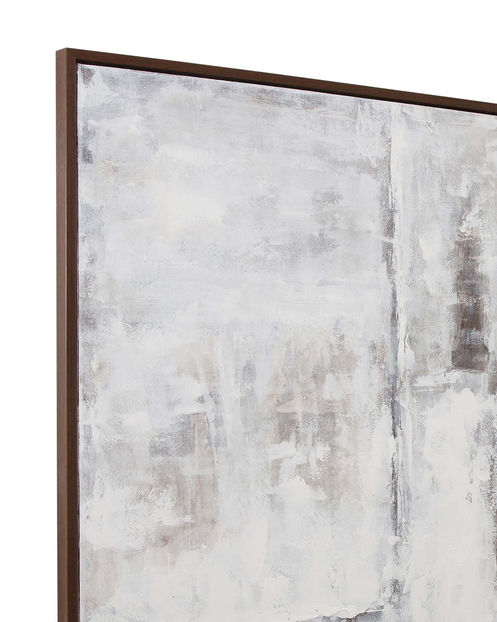 Triad Framed Canvas - Gray