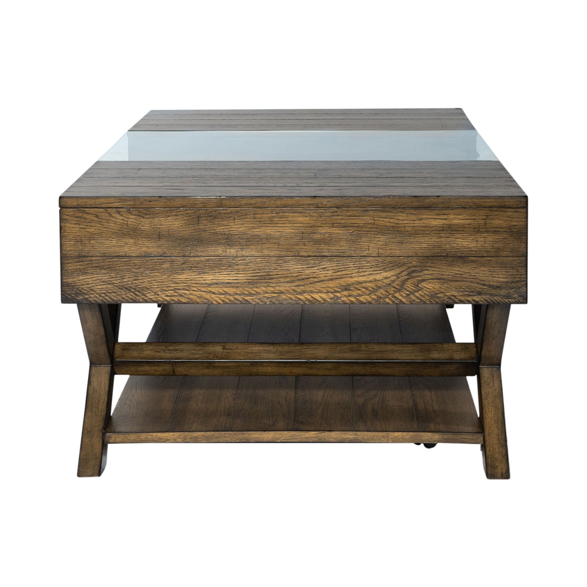 Lennox - Display Cocktail Table - Weathered Chestnut