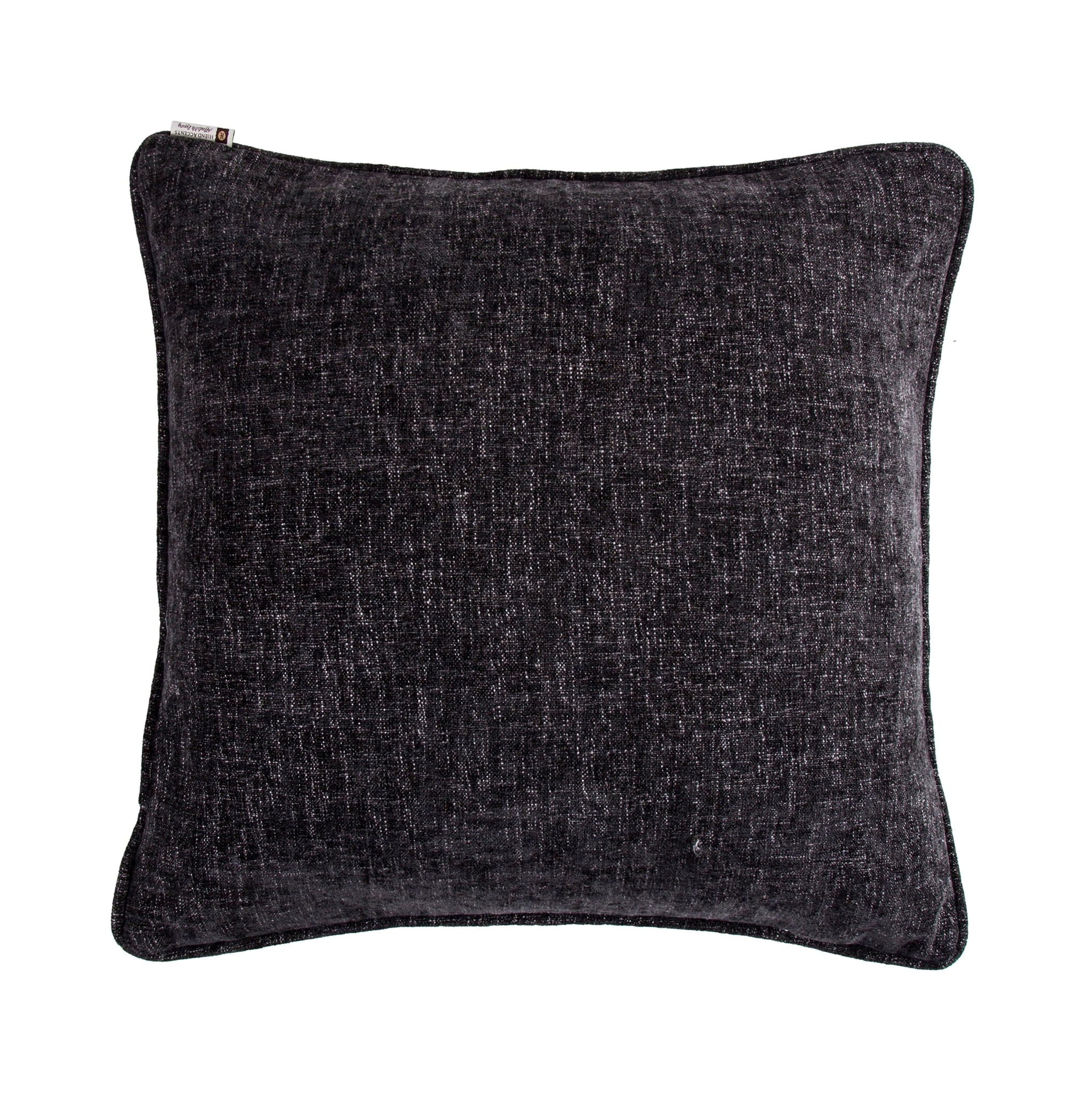 Amelia - Twill Euro Sham - Charcoal Gray