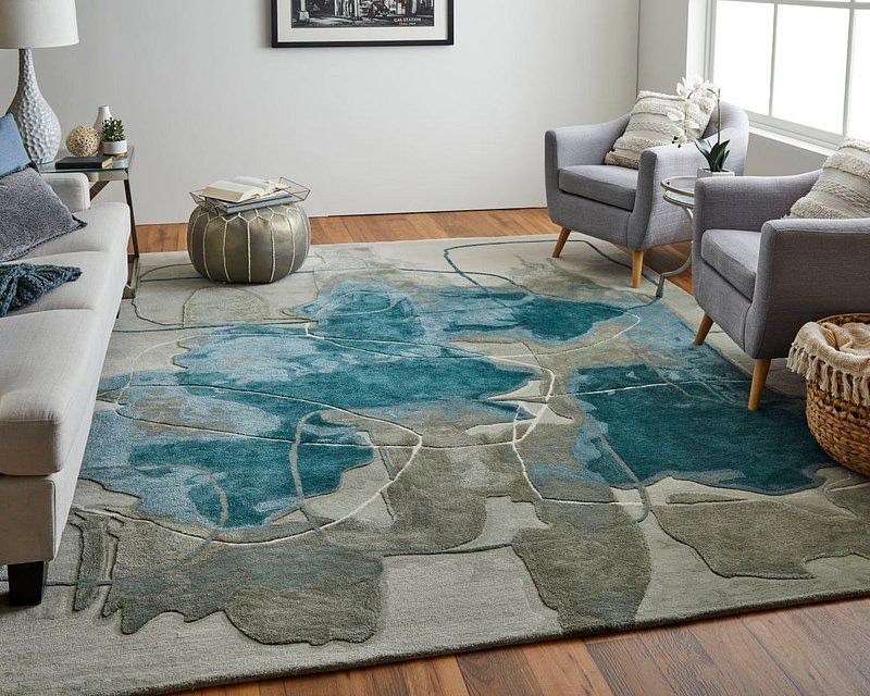 ANYA Collection - 8885F Blue/Green