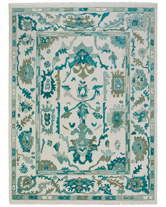 KARINA Collection - 69G7F Ivory/Green