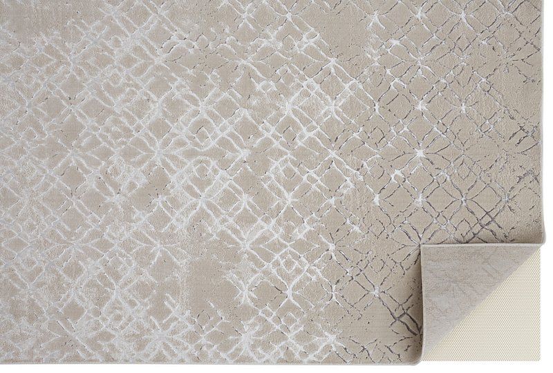 MICAH Collection - 3047F Beige/Silver