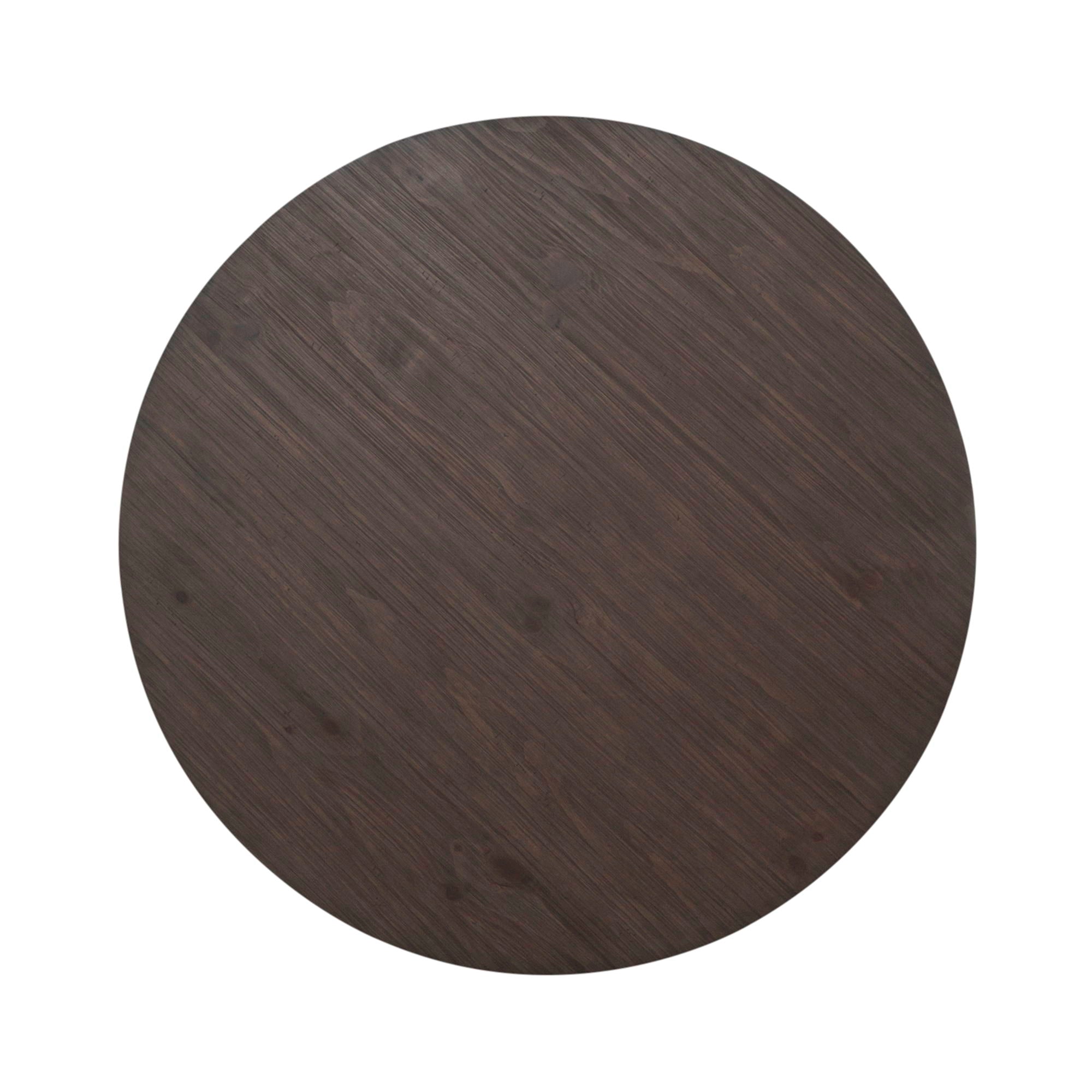 River Place - Pedestal Table - Riverstone White & Tobacco