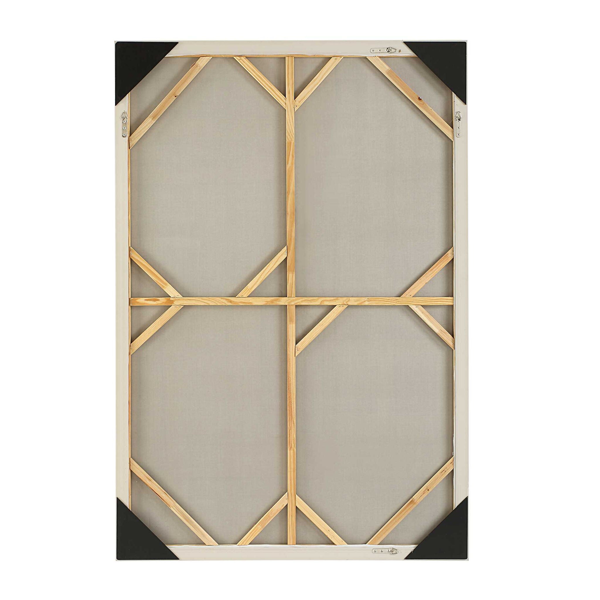 Erase - Canvas Abstract Art - Gray