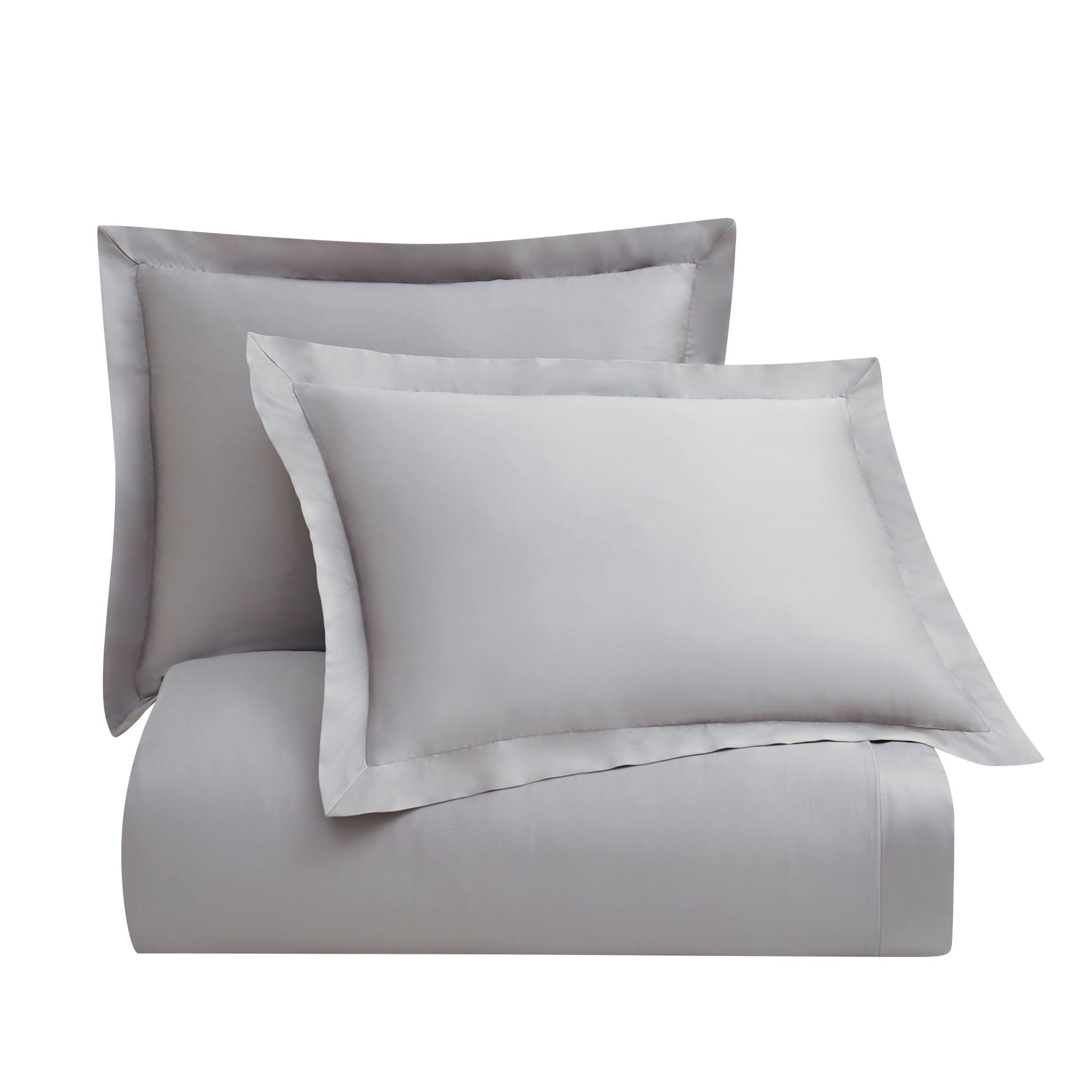 Lyocell - King Eucalyptus Duvet Cover Set (Set of 3) - Gray