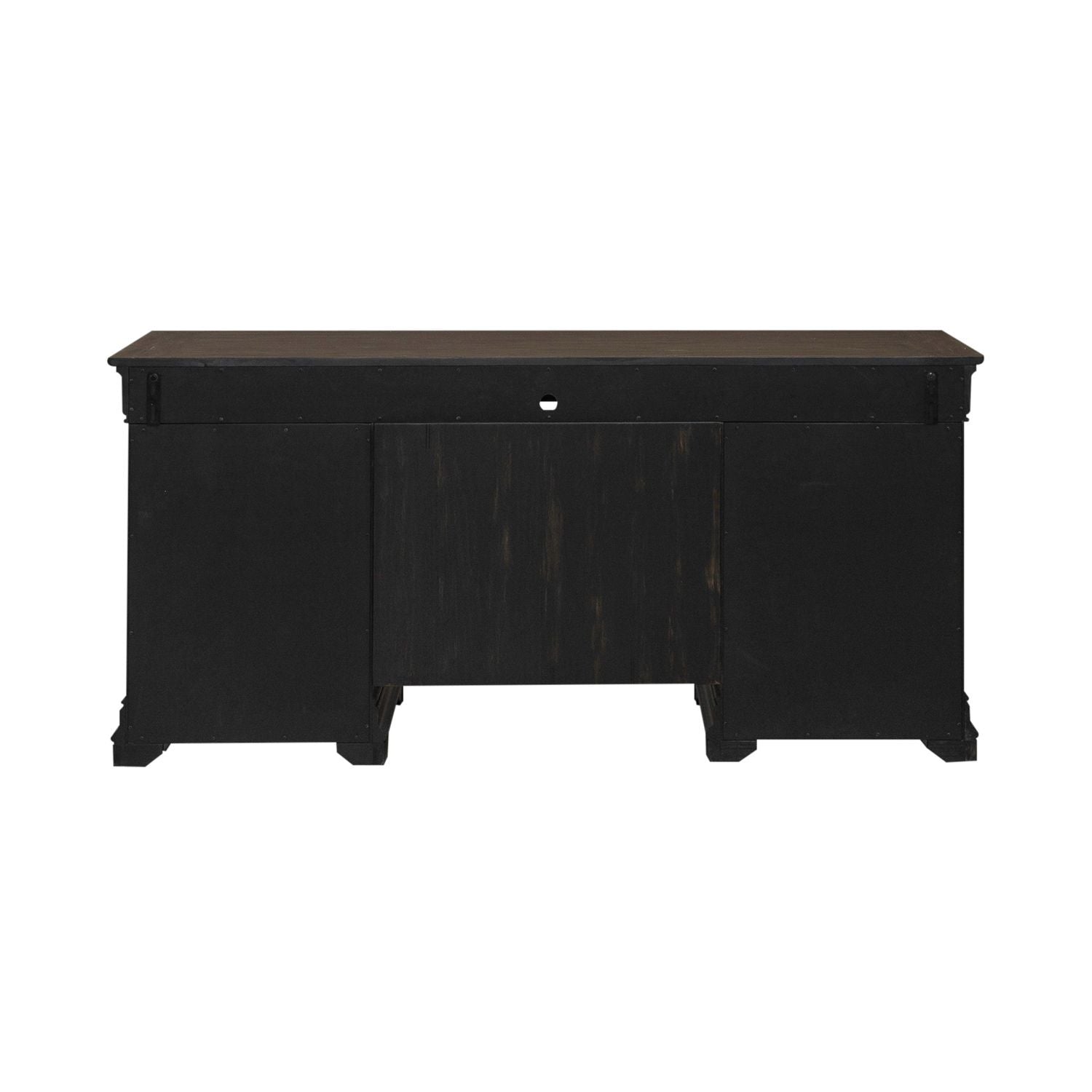 Meritage - Jr Executive Credenza - Aged Charcoal
