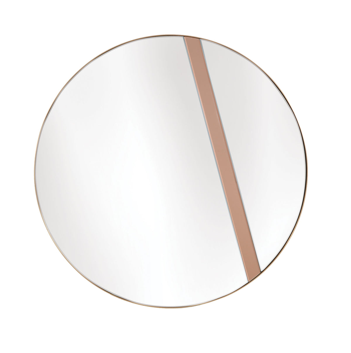 Nick - Wall Mirror - Brushed Brass