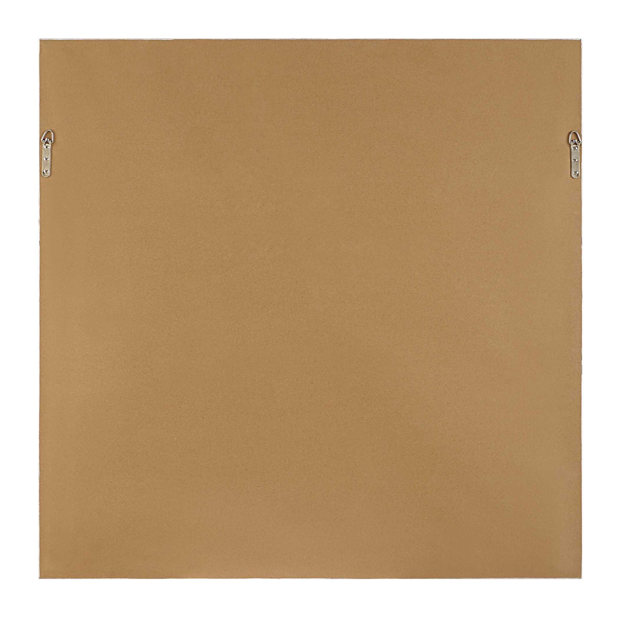 Uphill - Framed Abstract Print - Light Brown