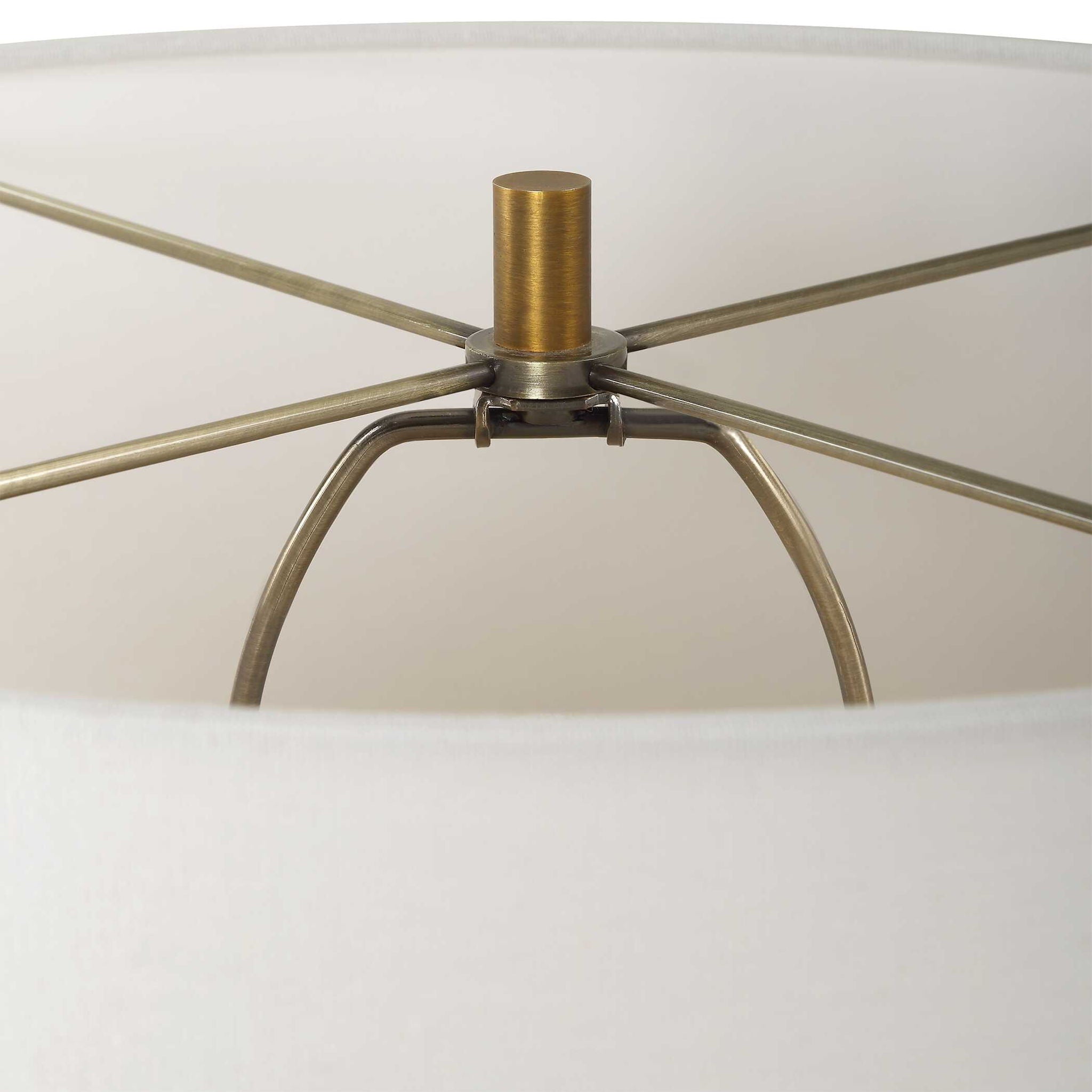 Avola - White Marble Table Lamp