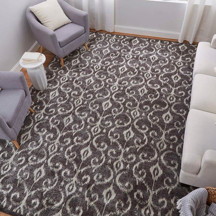 AZERI IV Collection - 3842F Dark Gray/Silver