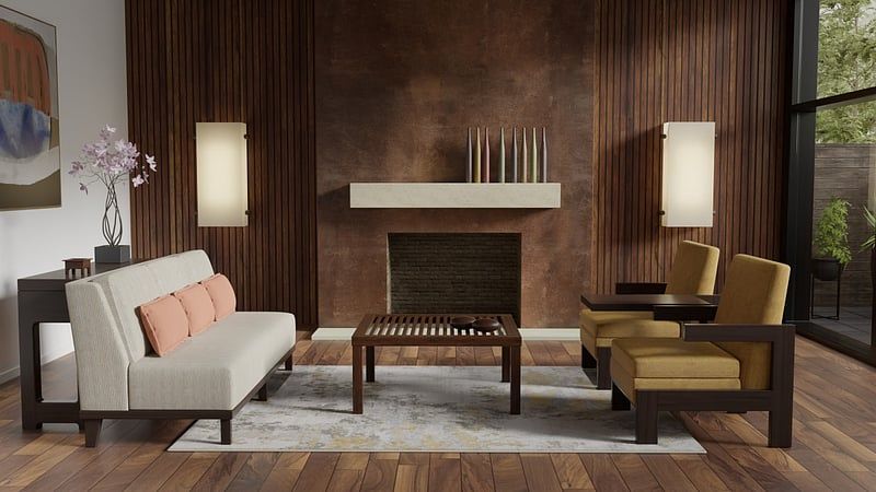 WALDOR Collection - 3970F Gold/Birch