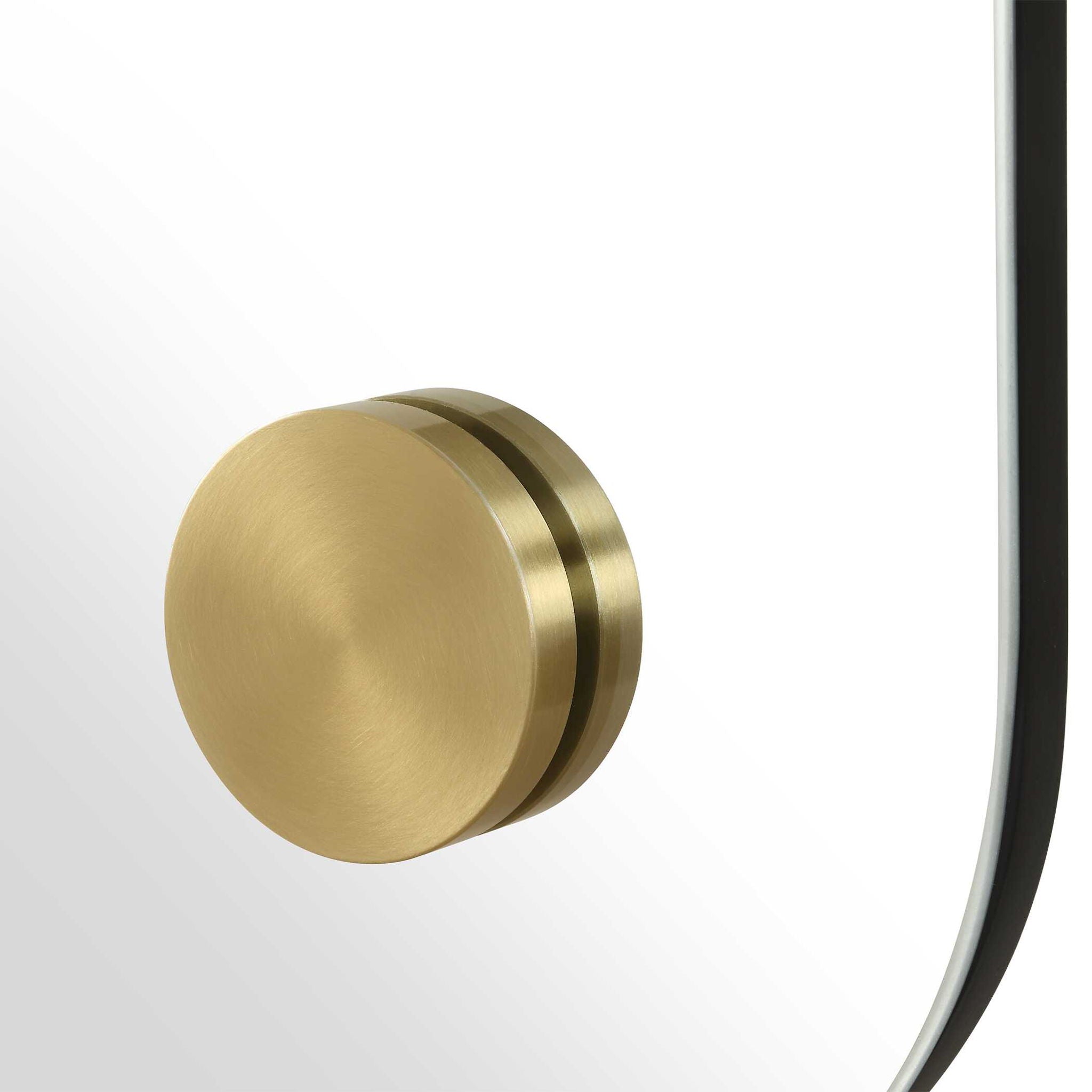 Hamrick - Frameless Mirror - Brass / Gold