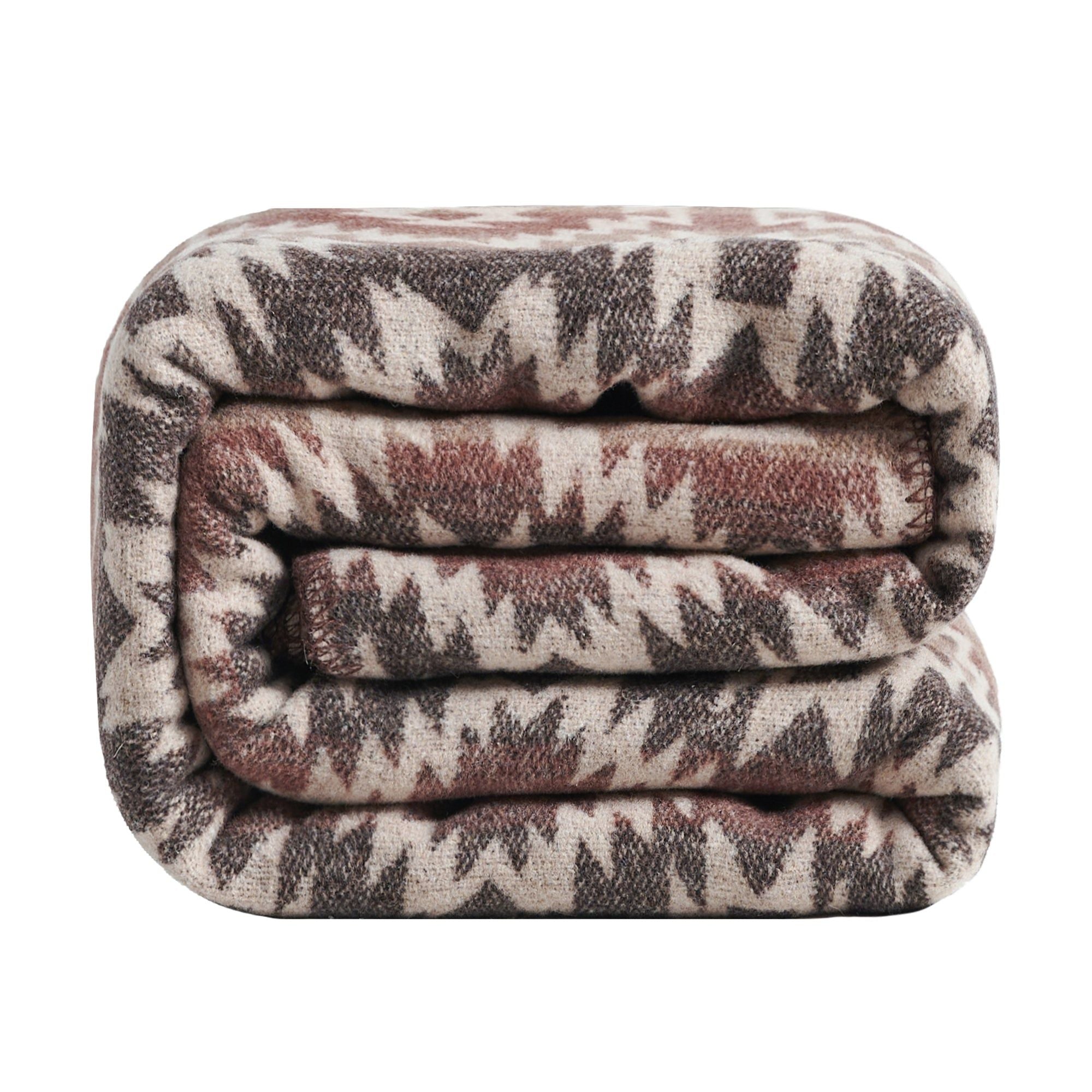 Mesa - King Wool Blend Blanket - Multi Color