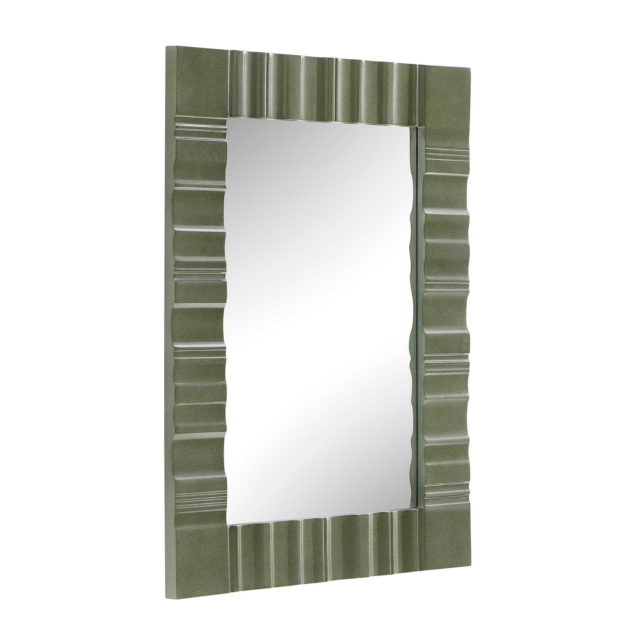 Quincey - Mirror - Olive Green