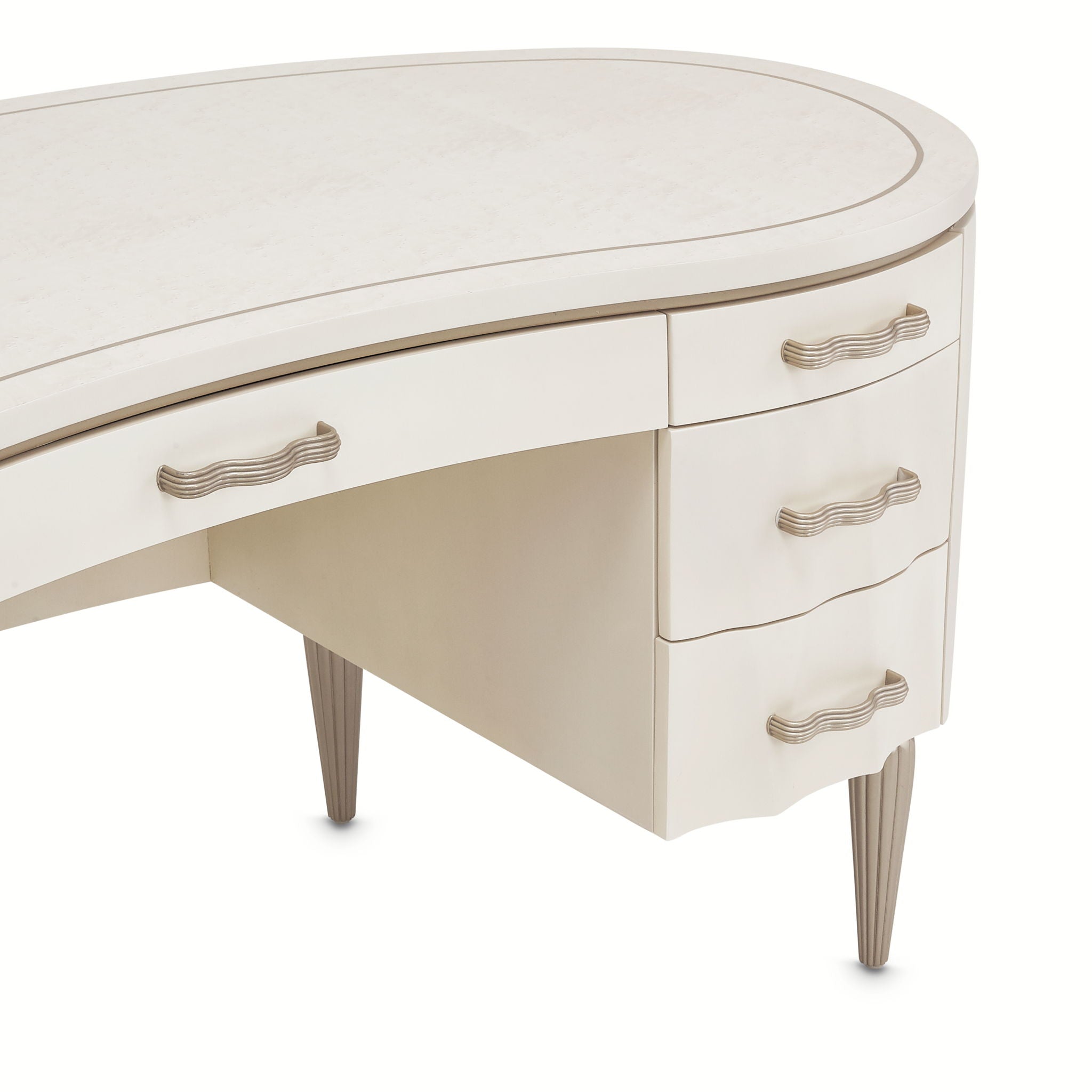 London Place - Desk - Creamy Pearl