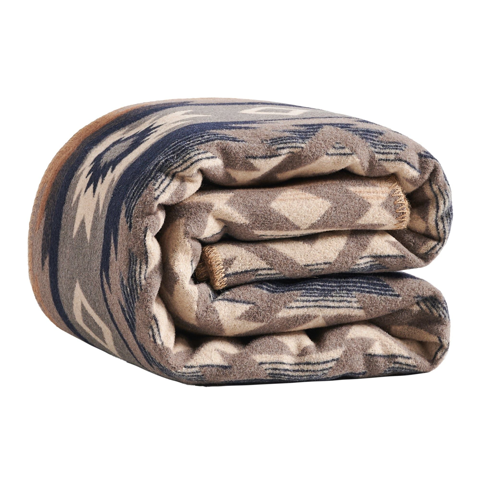 Taos - King Wool Blend Blanket - Multi Color