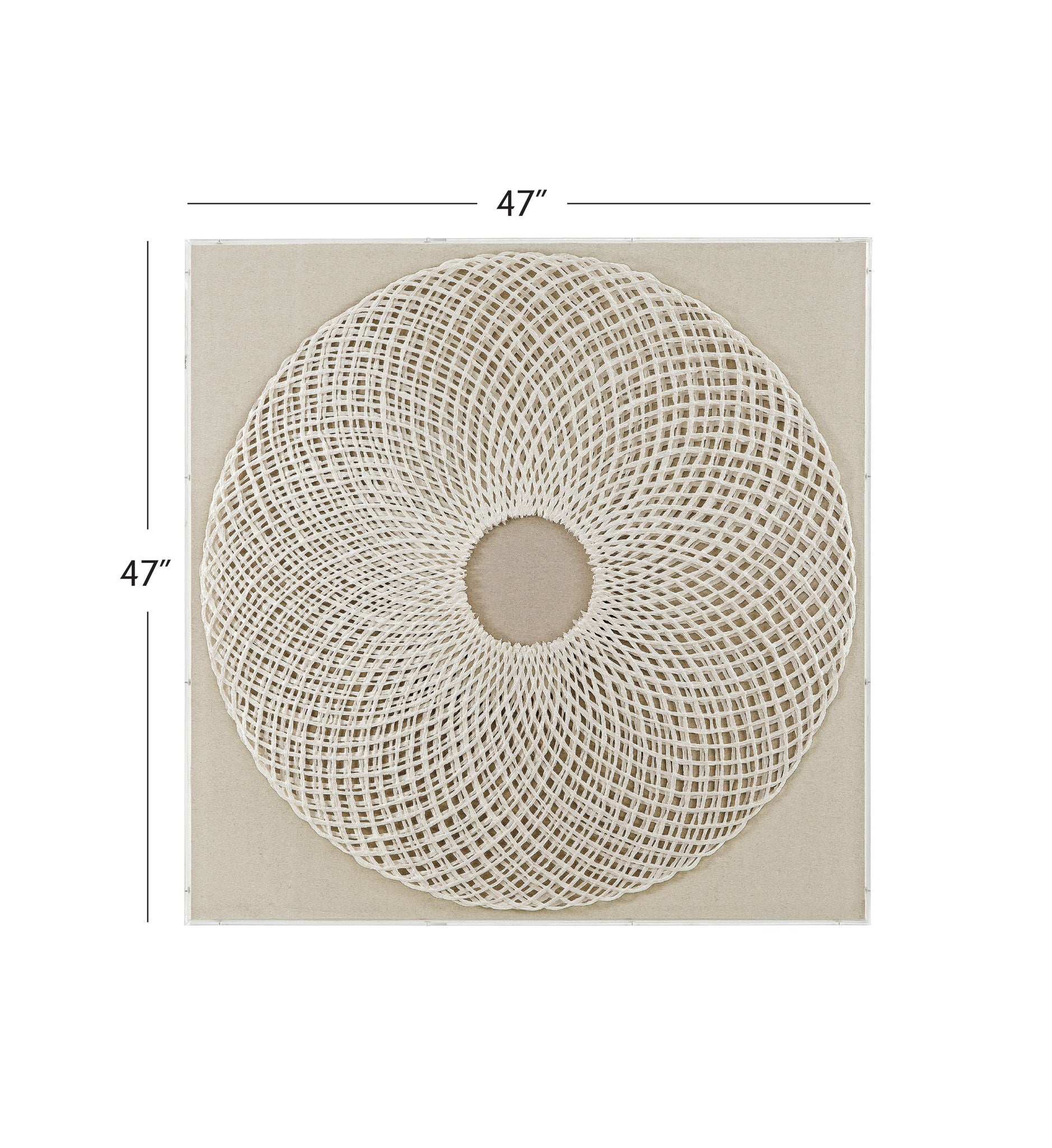 Fleetwood Canvas Art - Beige