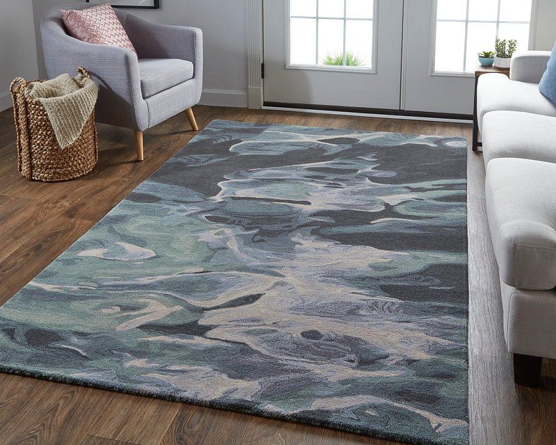 AMIRA Collection - 8635F Green/Blue