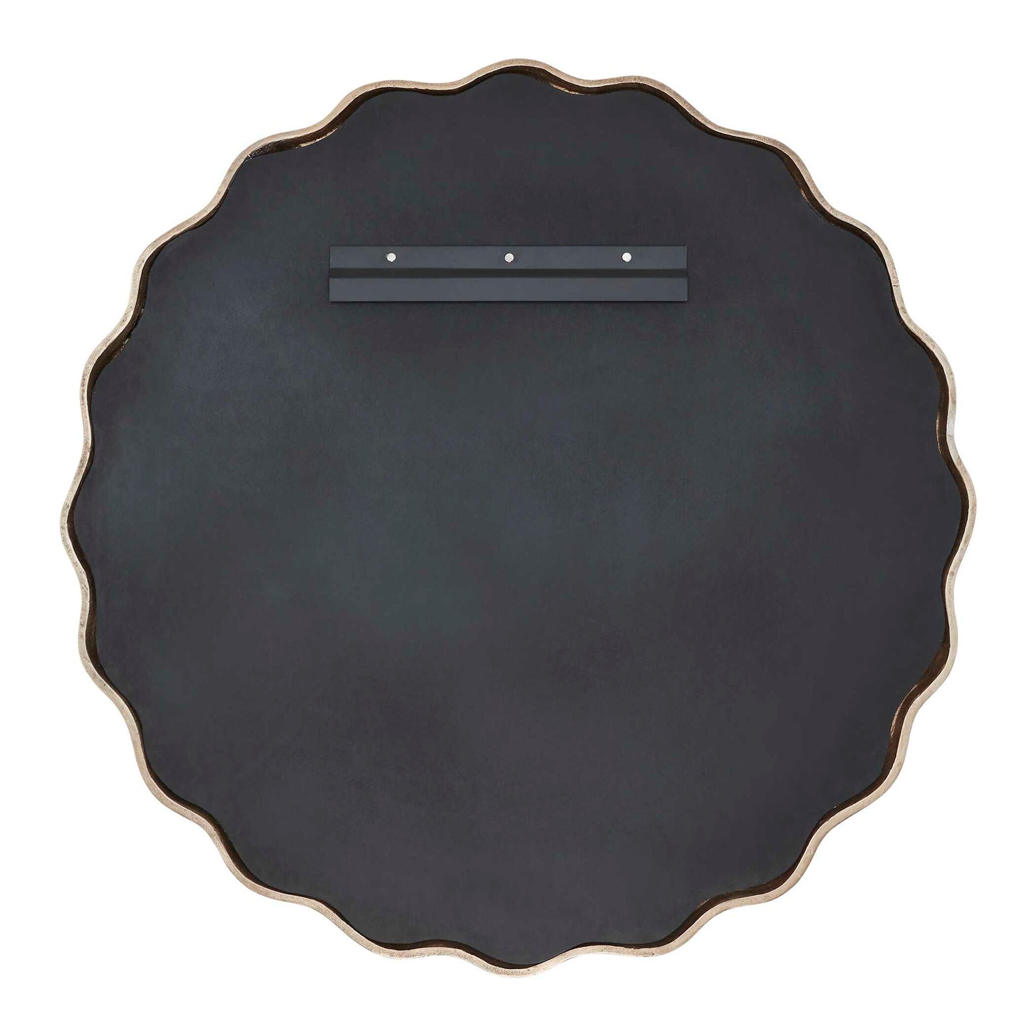 Marietta - Round Brass Mirror - Brass / Gold