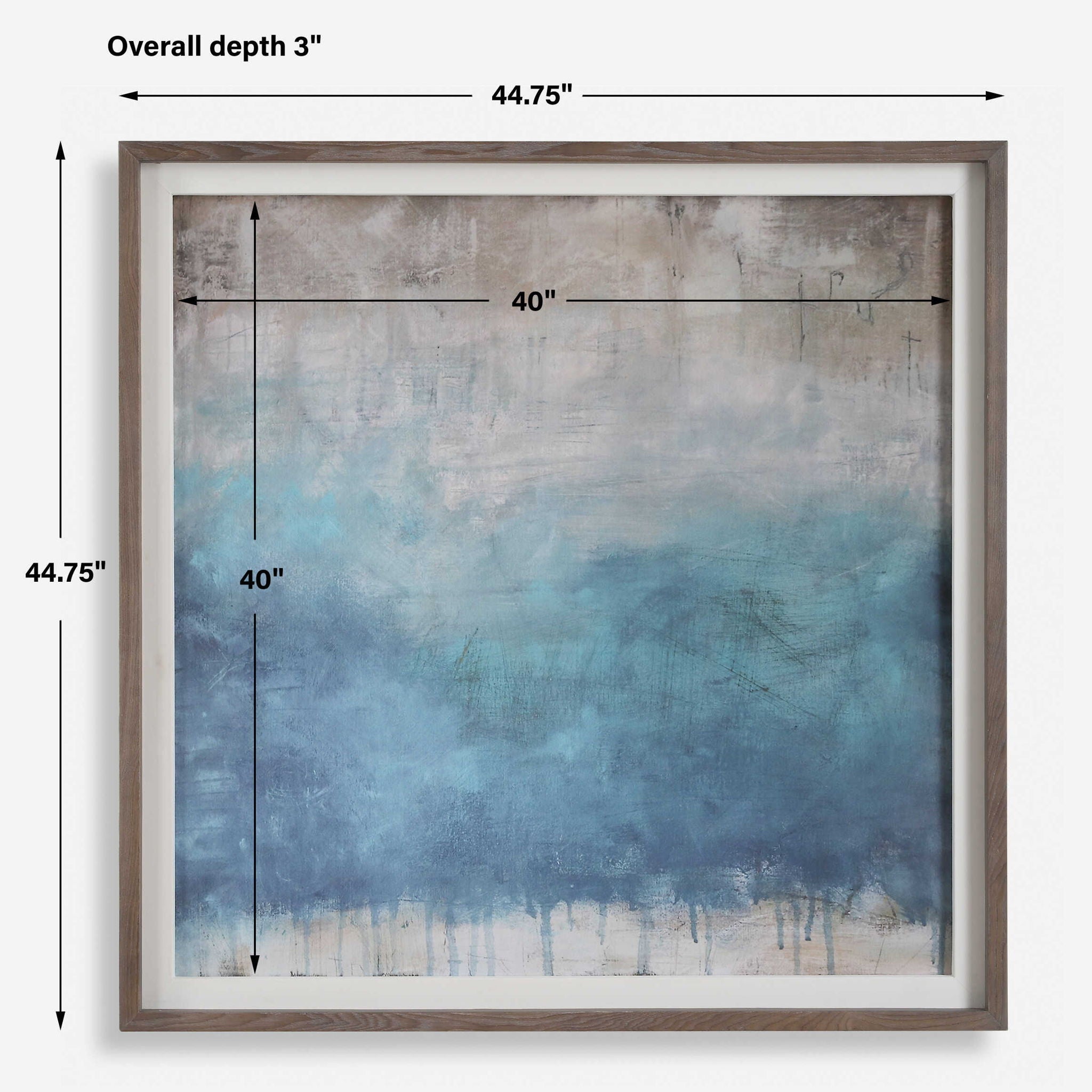 Serenity Paused - Framed Abstract Print